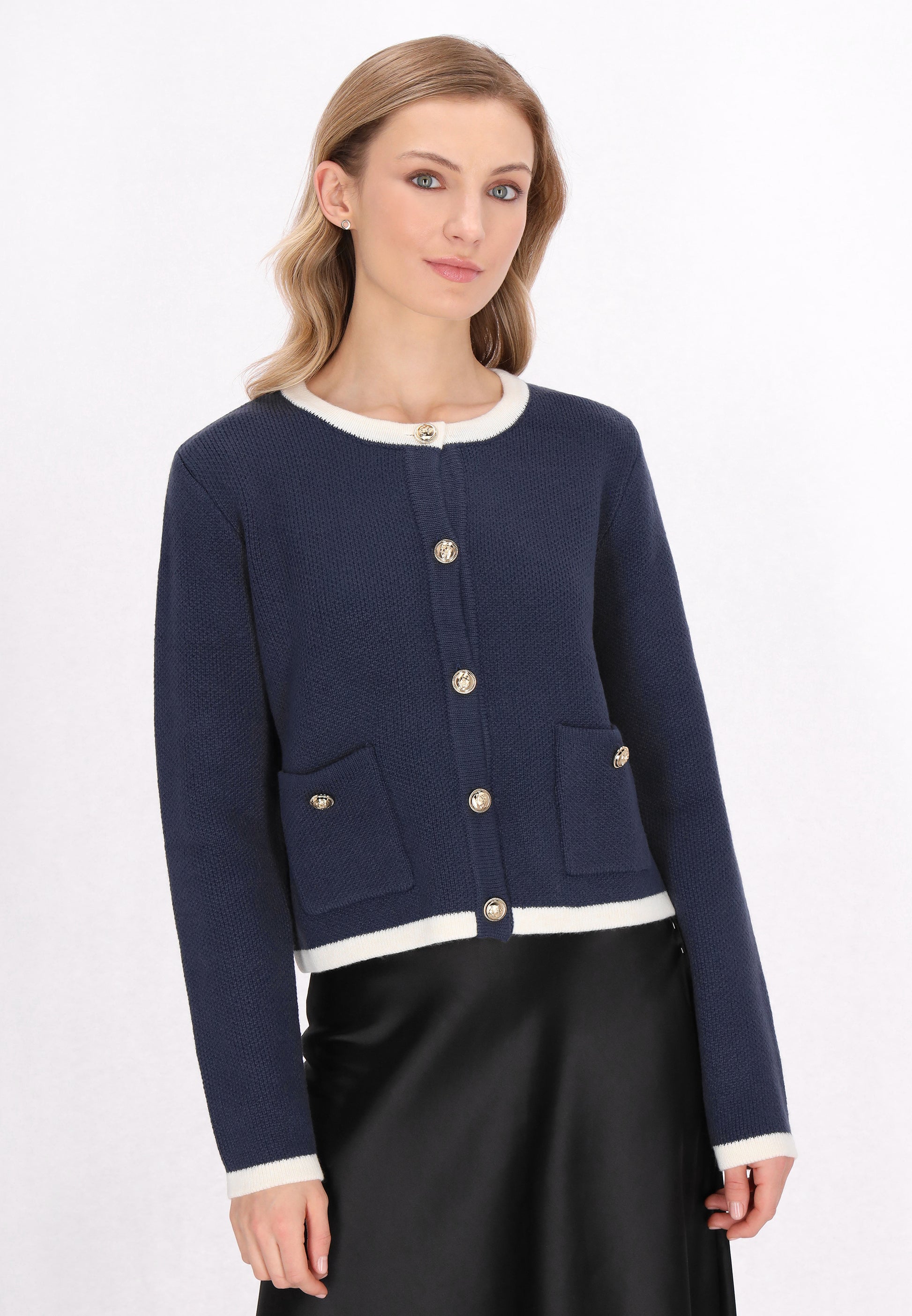 DreiMaster Klassik Damen Strickjacke