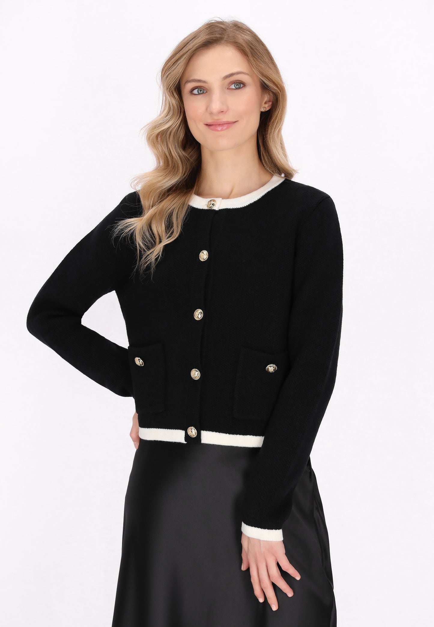 DreiMaster Klassik Damen Strickjacke