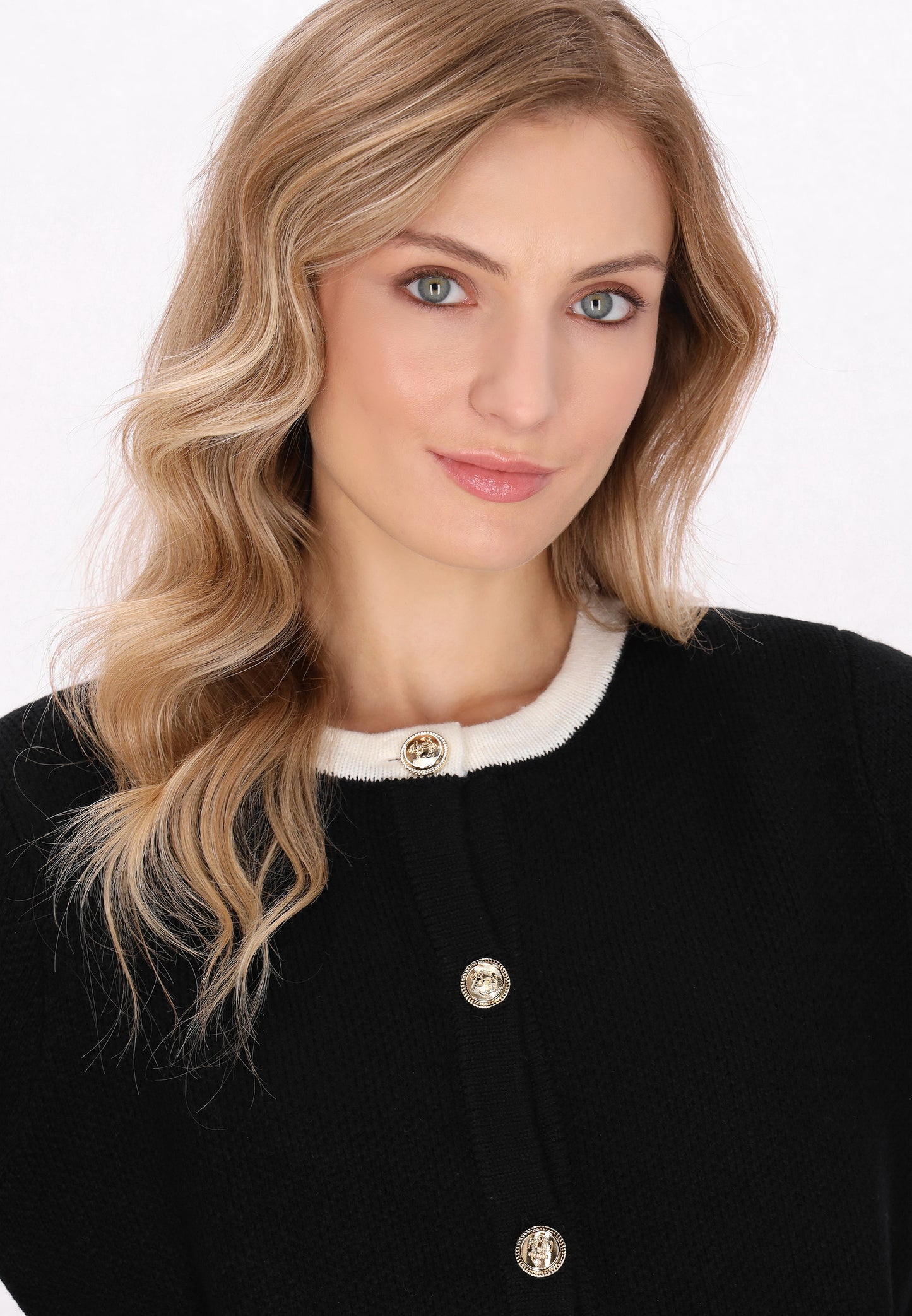 DreiMaster Klassik Damen Strickjacke