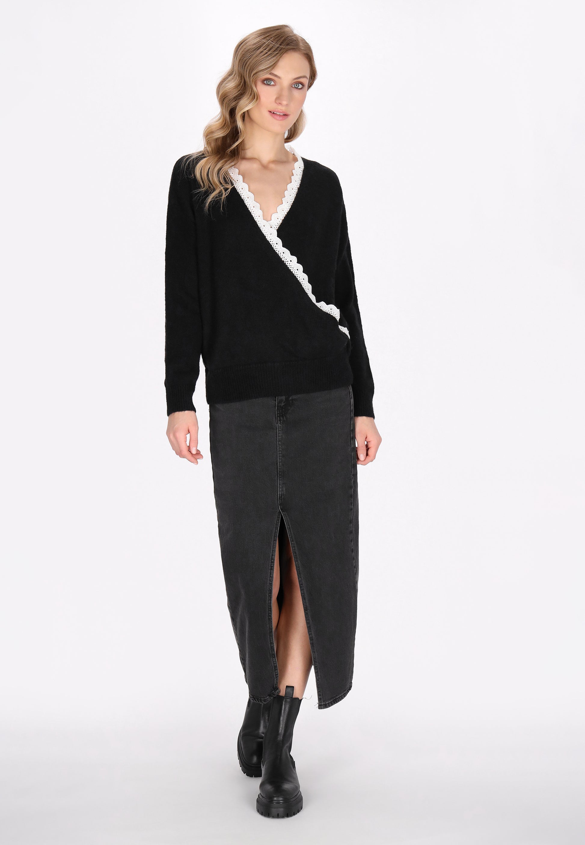 Sweter damski DreiMaster vintage