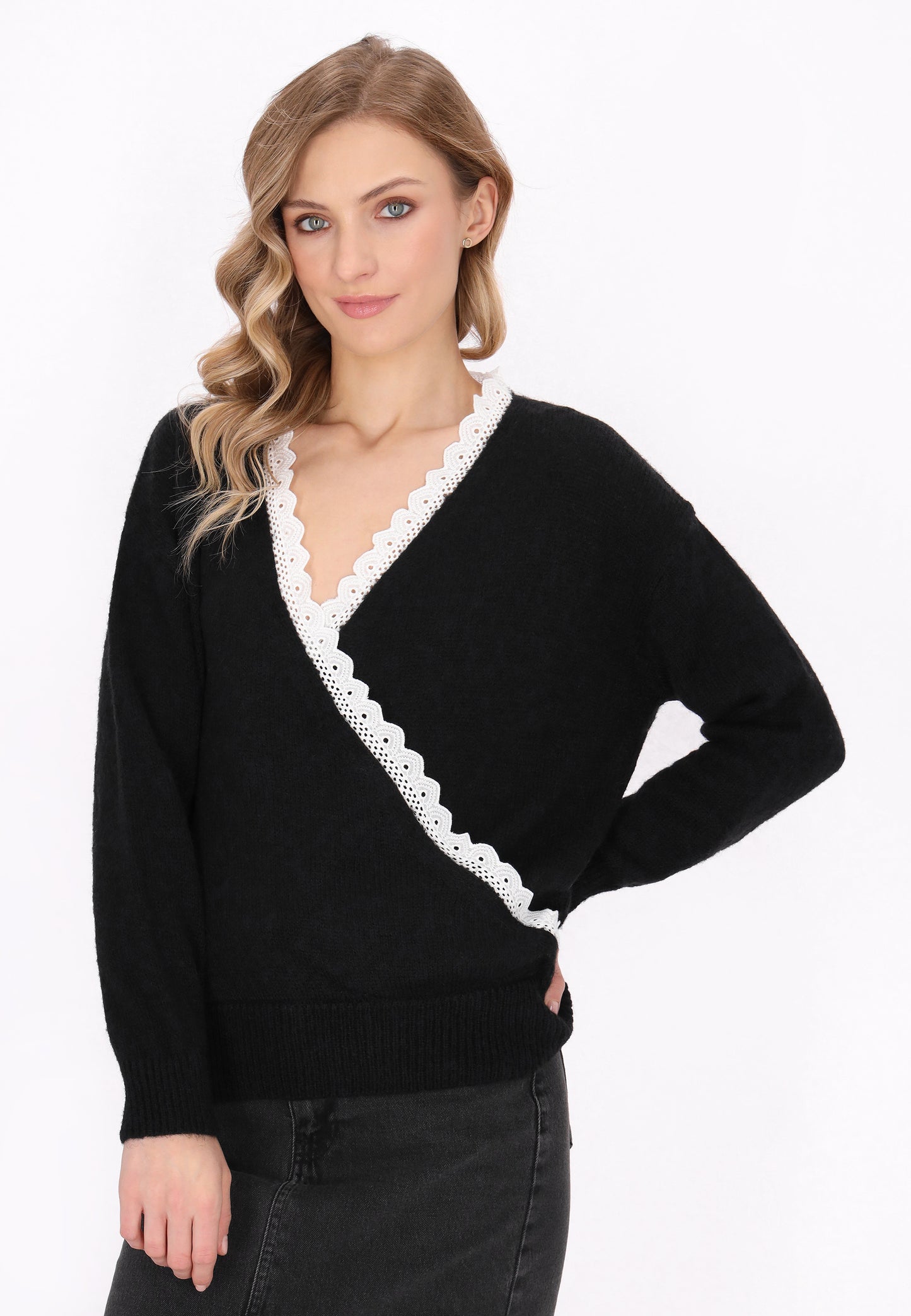 Sweter damski DreiMaster vintage