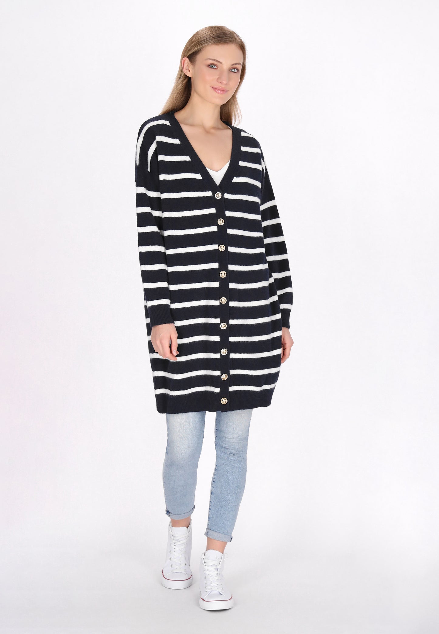 DreiMaster Maritim Damen Strickjacke