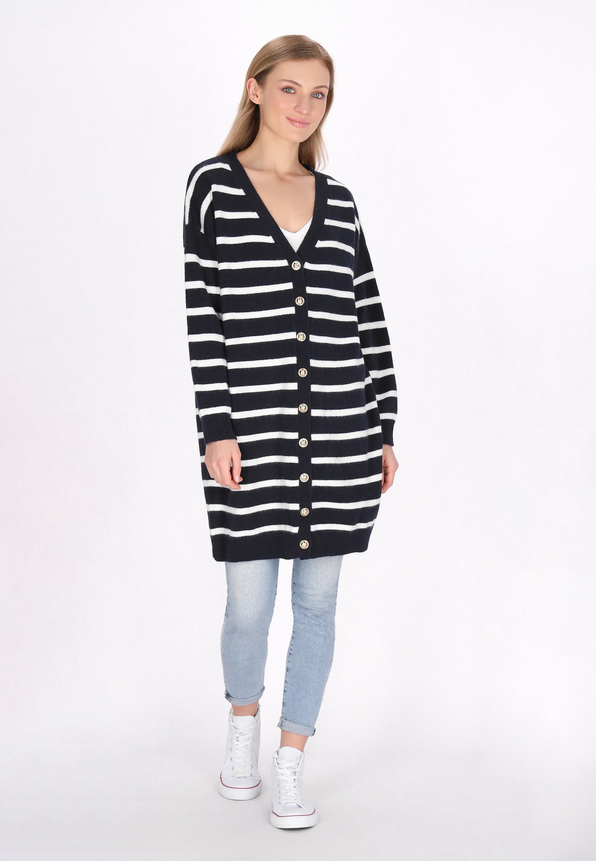 DreiMaster Maritim Damen Strickjacke