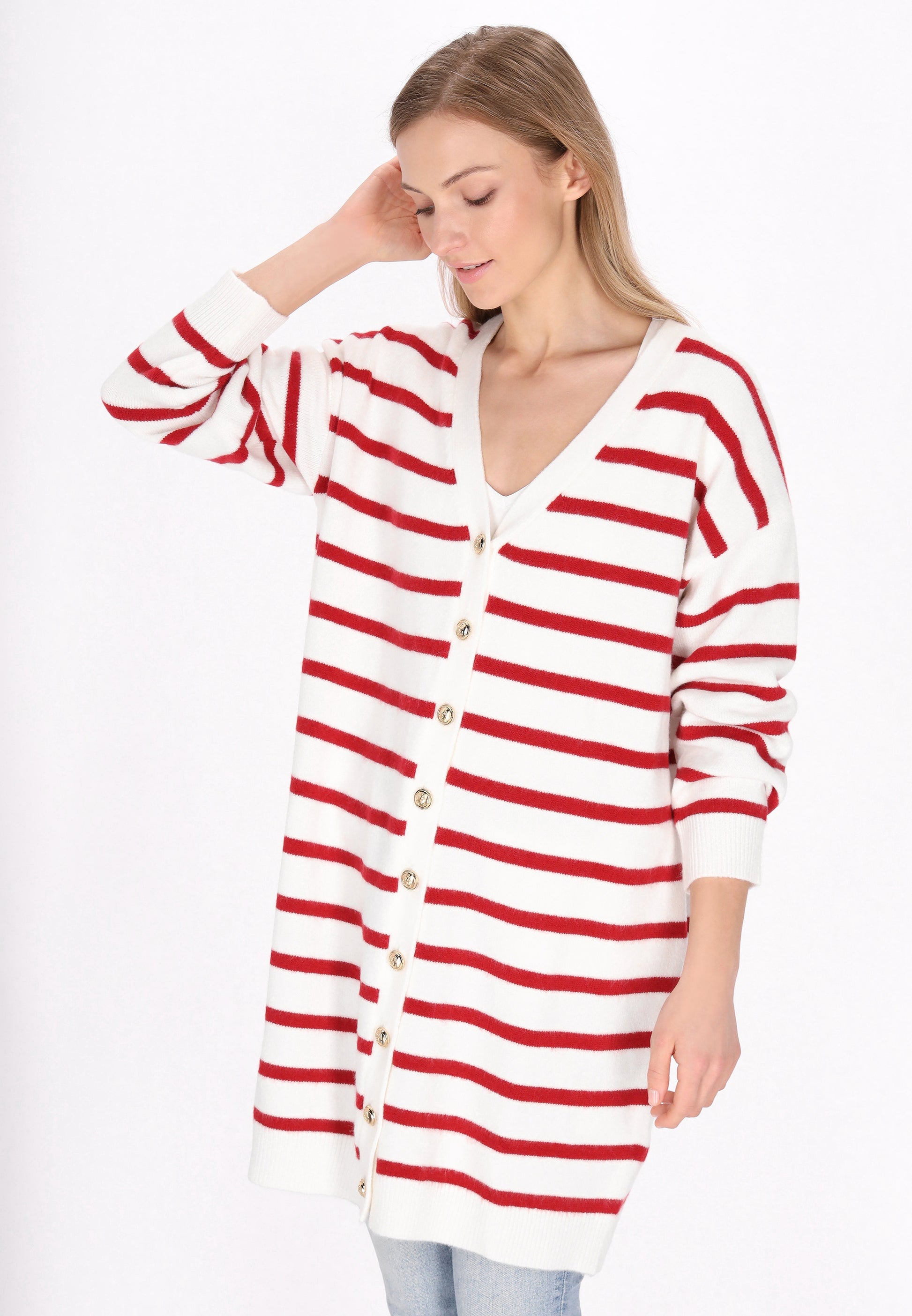 DreiMaster Maritim Damen Strickjacke