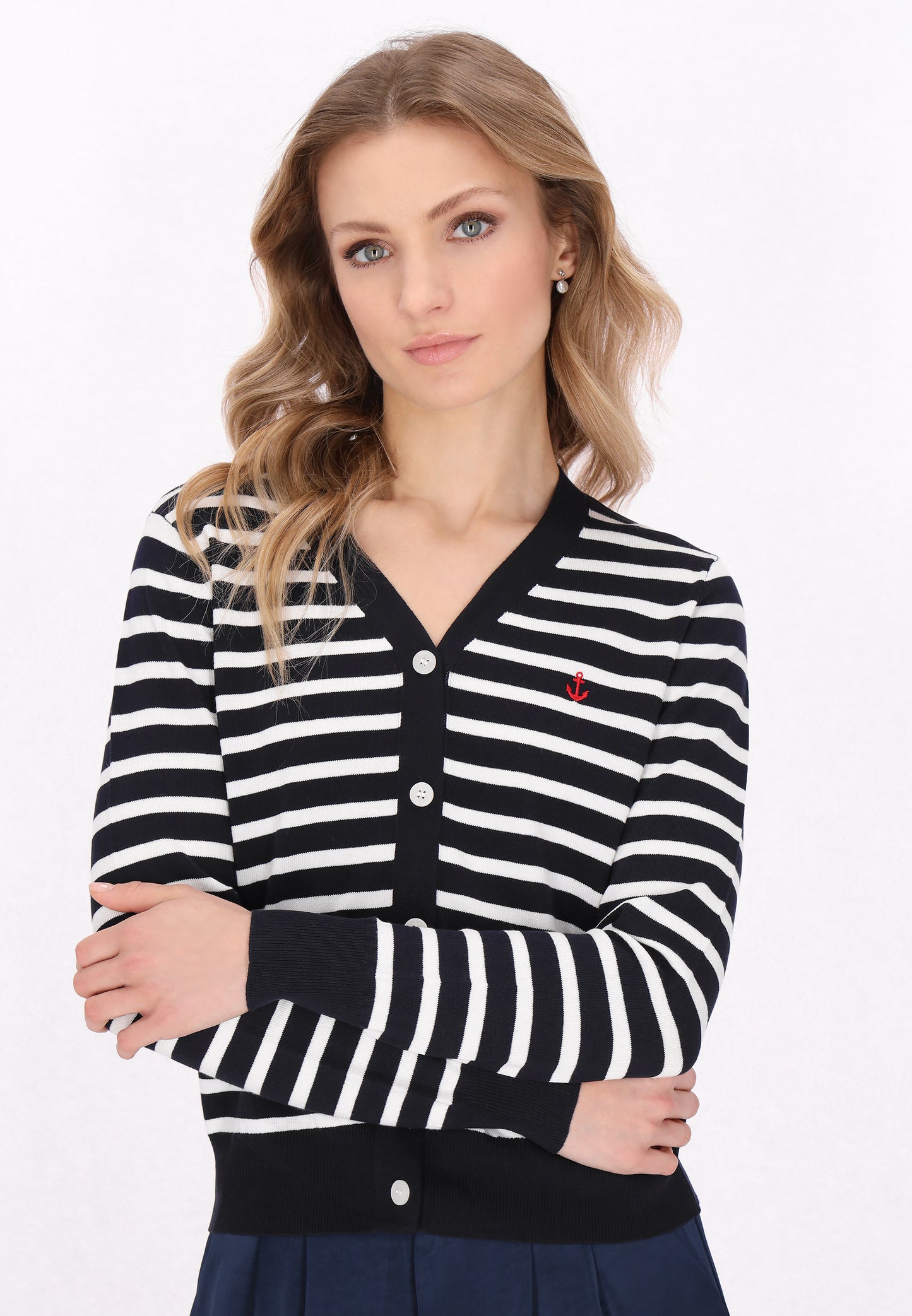 DreiMaster Klassik Damen Strickjacke