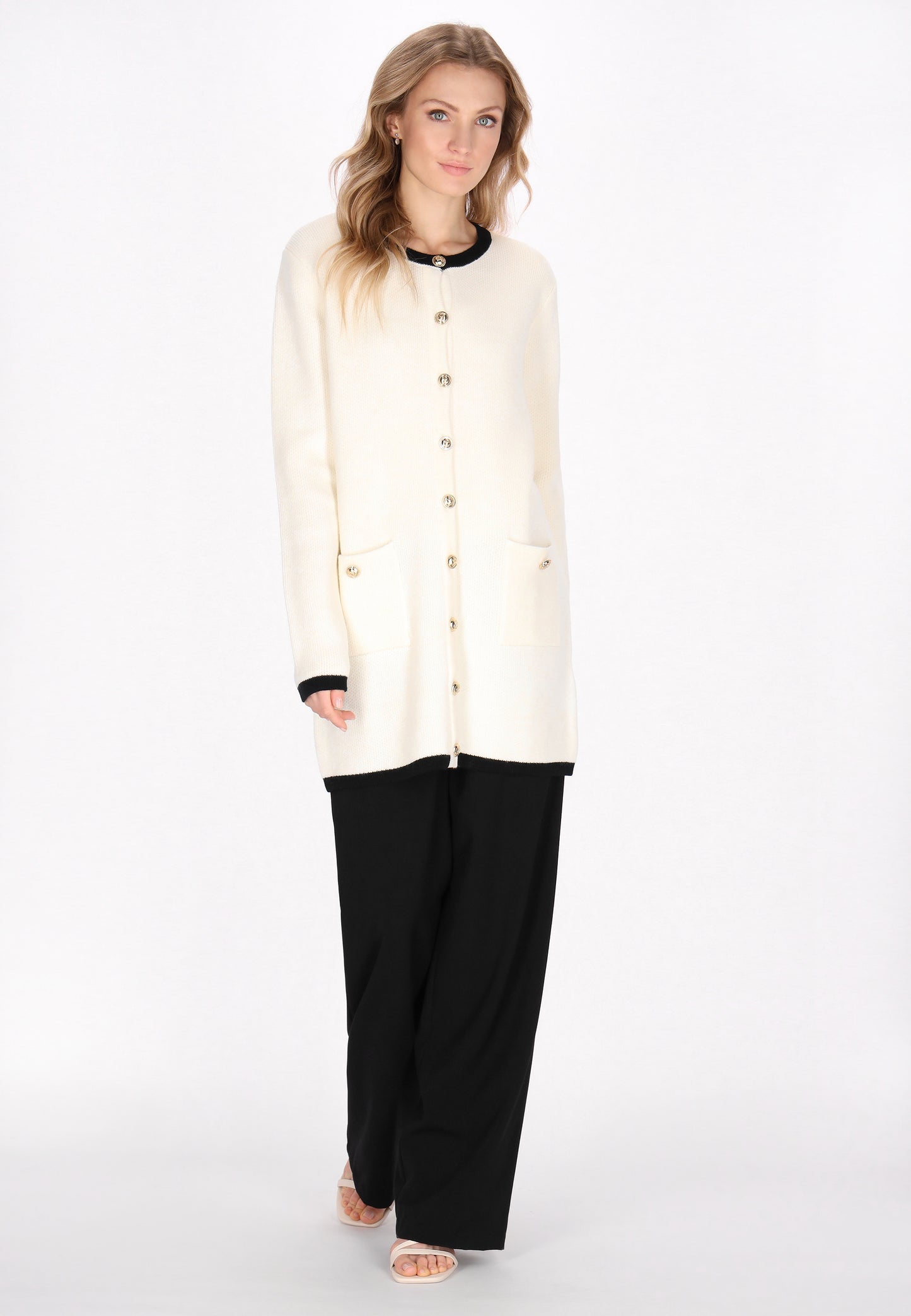DreiMaster Klassik Damen Strickjacke