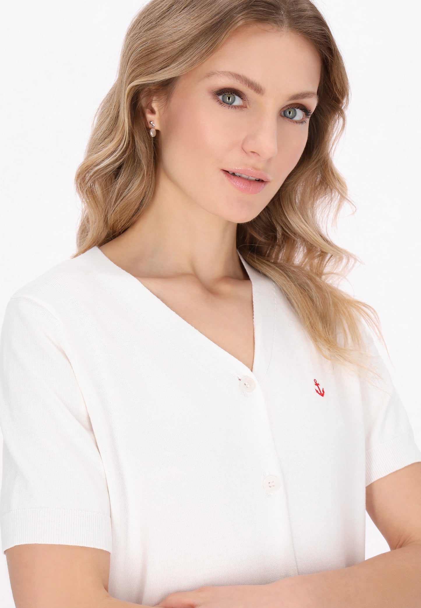 DreiMaster Klassik Damen Strickjacke