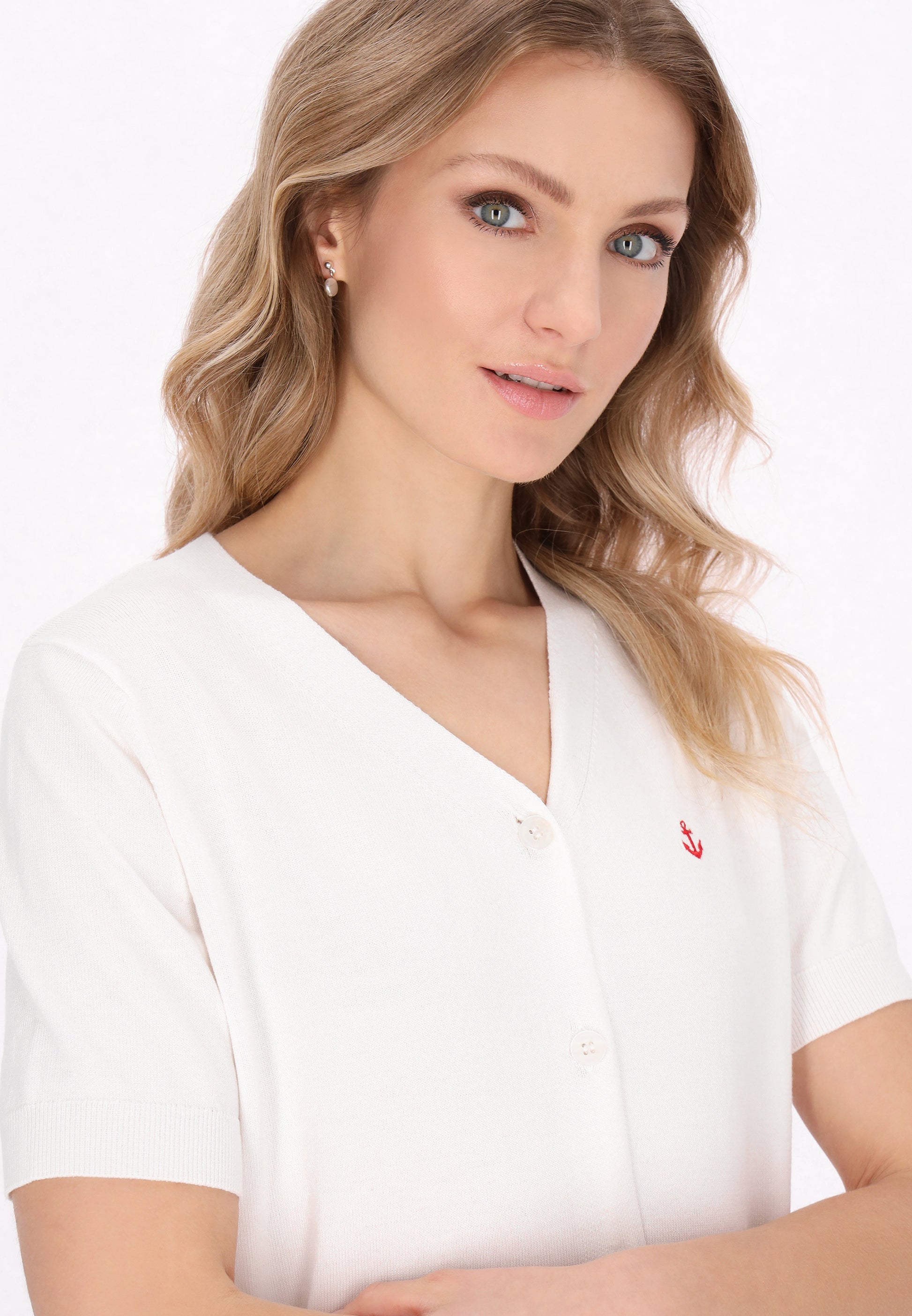 DreiMaster Klassik Damen Strickjacke
