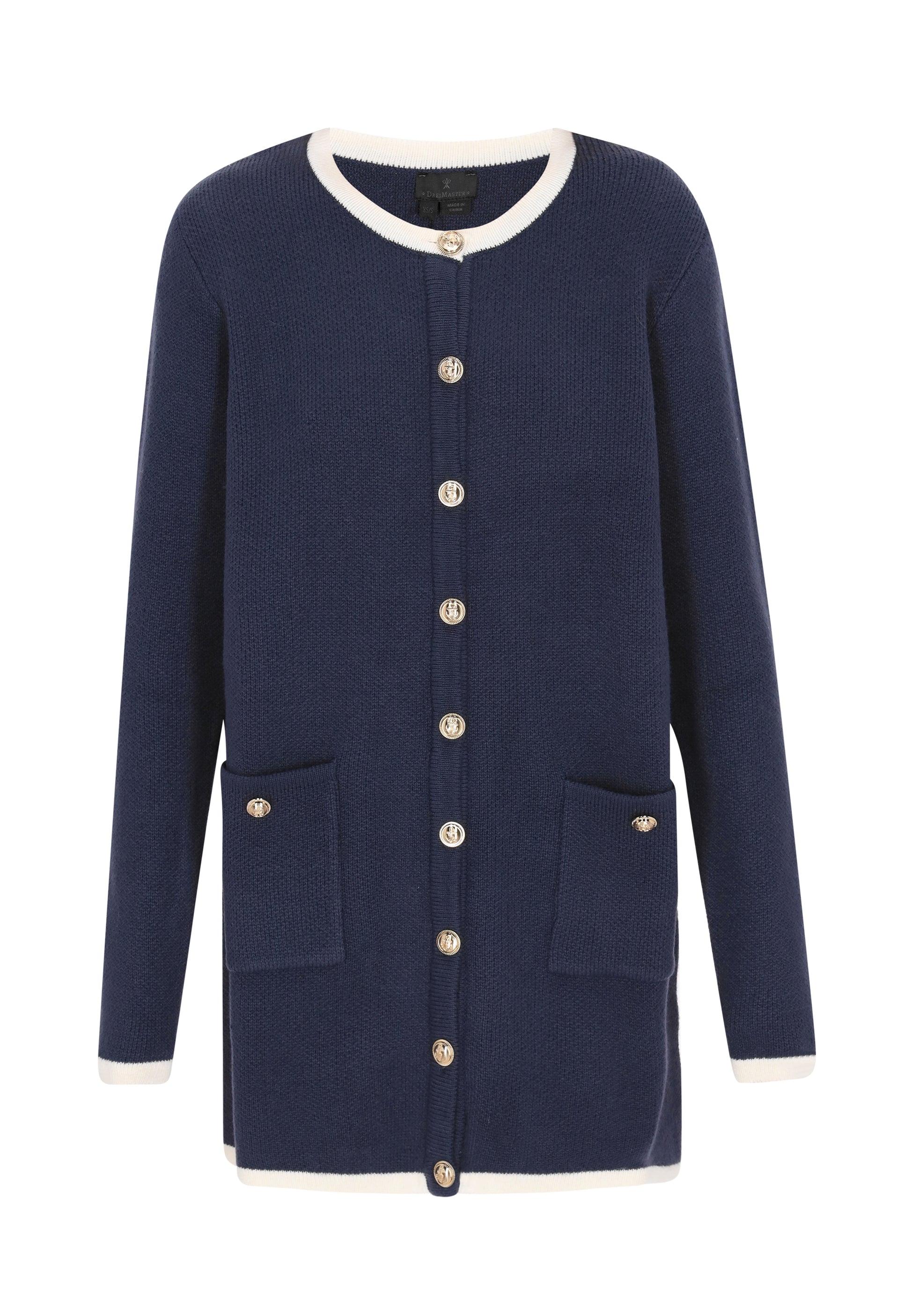 DreiMaster Klassik Damen Strickjacke