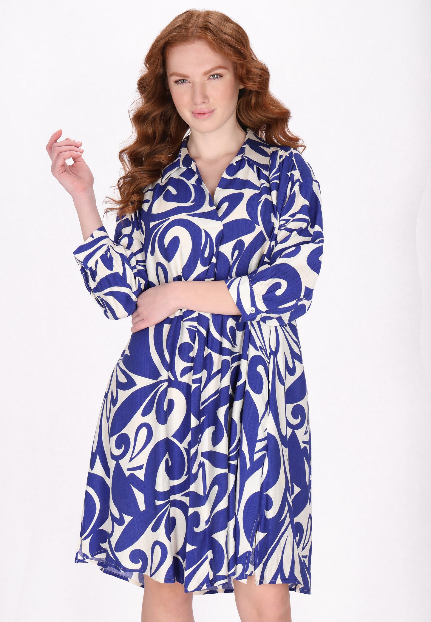 DreiMaster Klassik Kleid für Damen