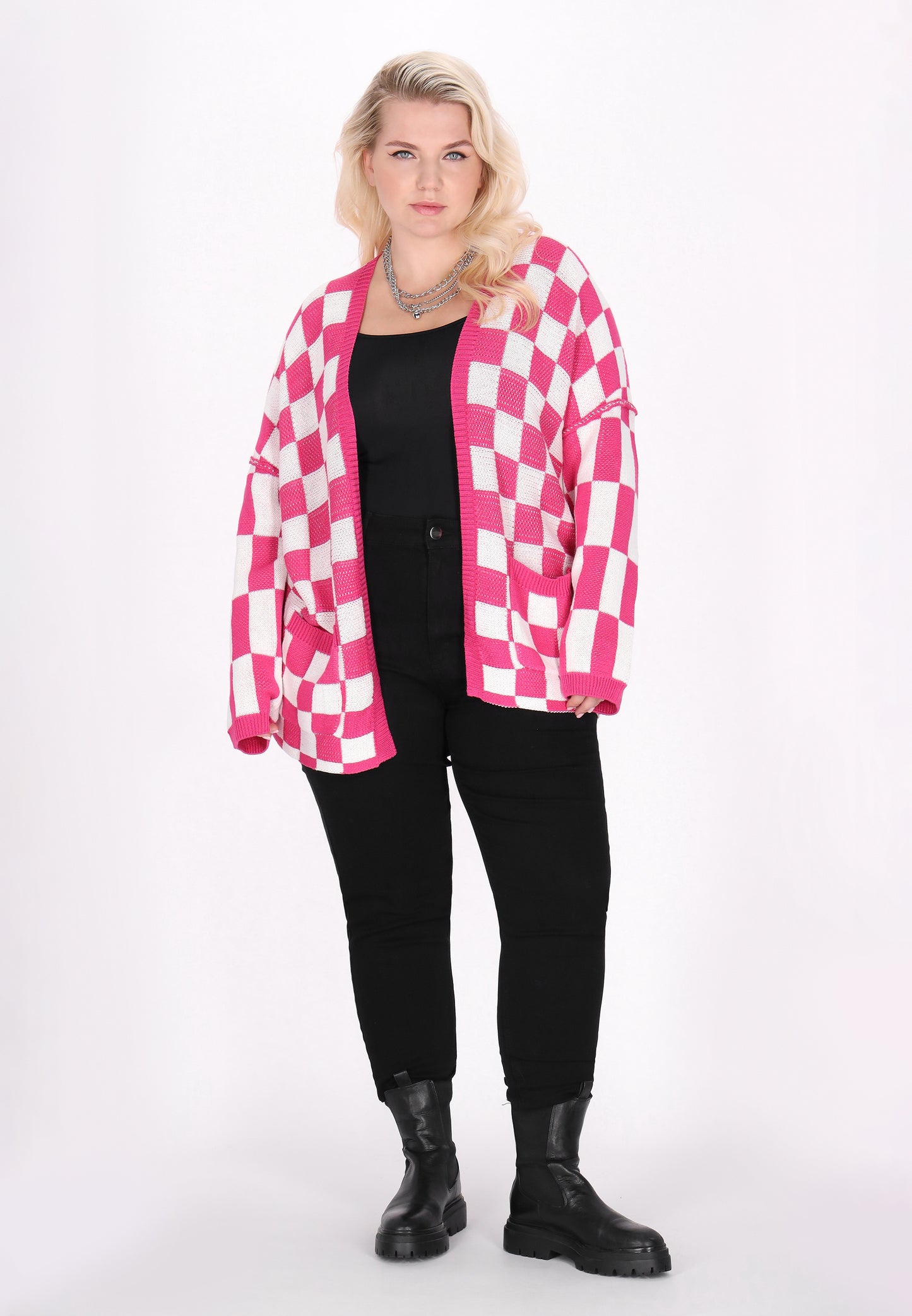 MyMo ROCKS Sweter damski Plus Size