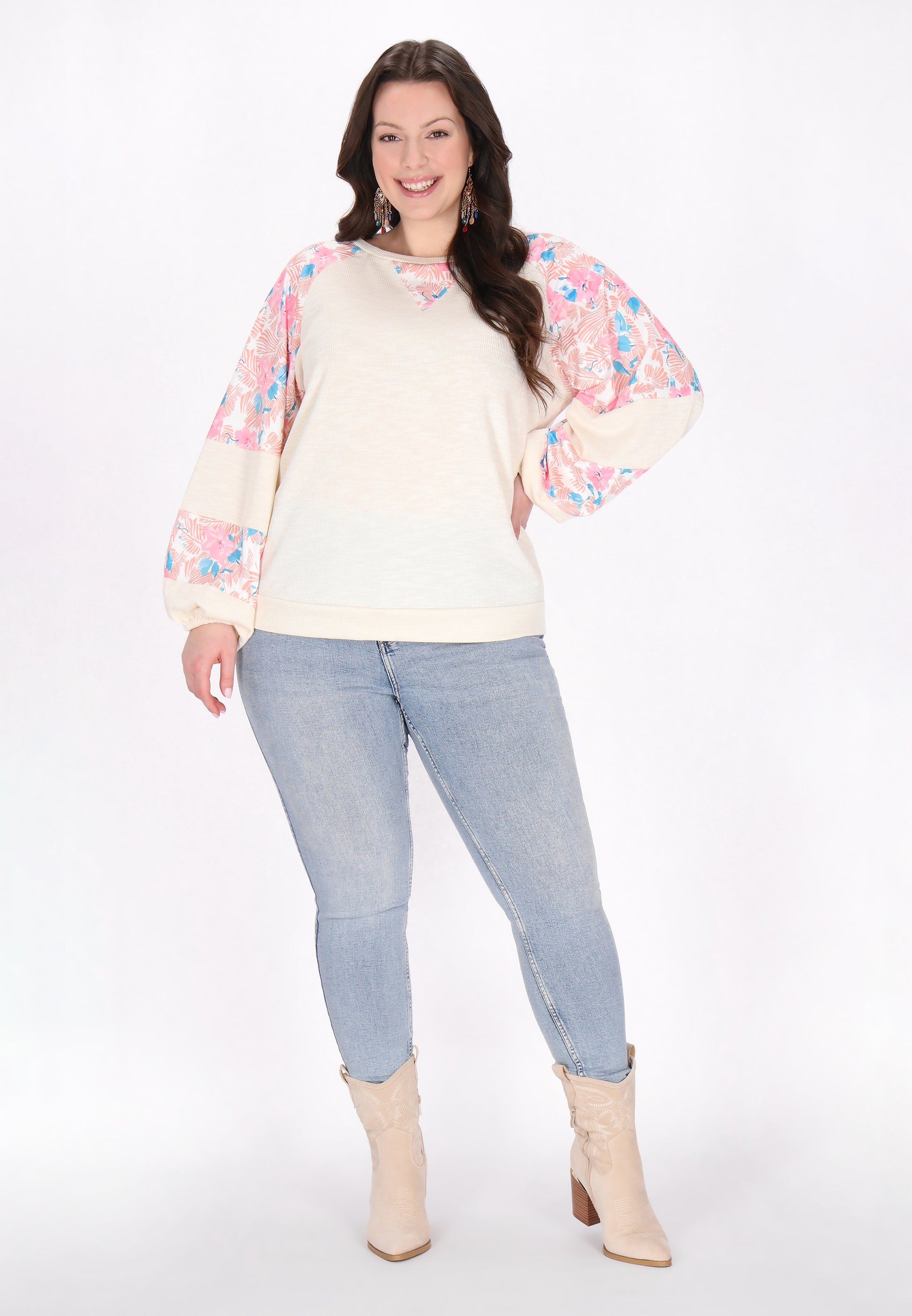 bluzka damska Plus Size usha FESTIVAL