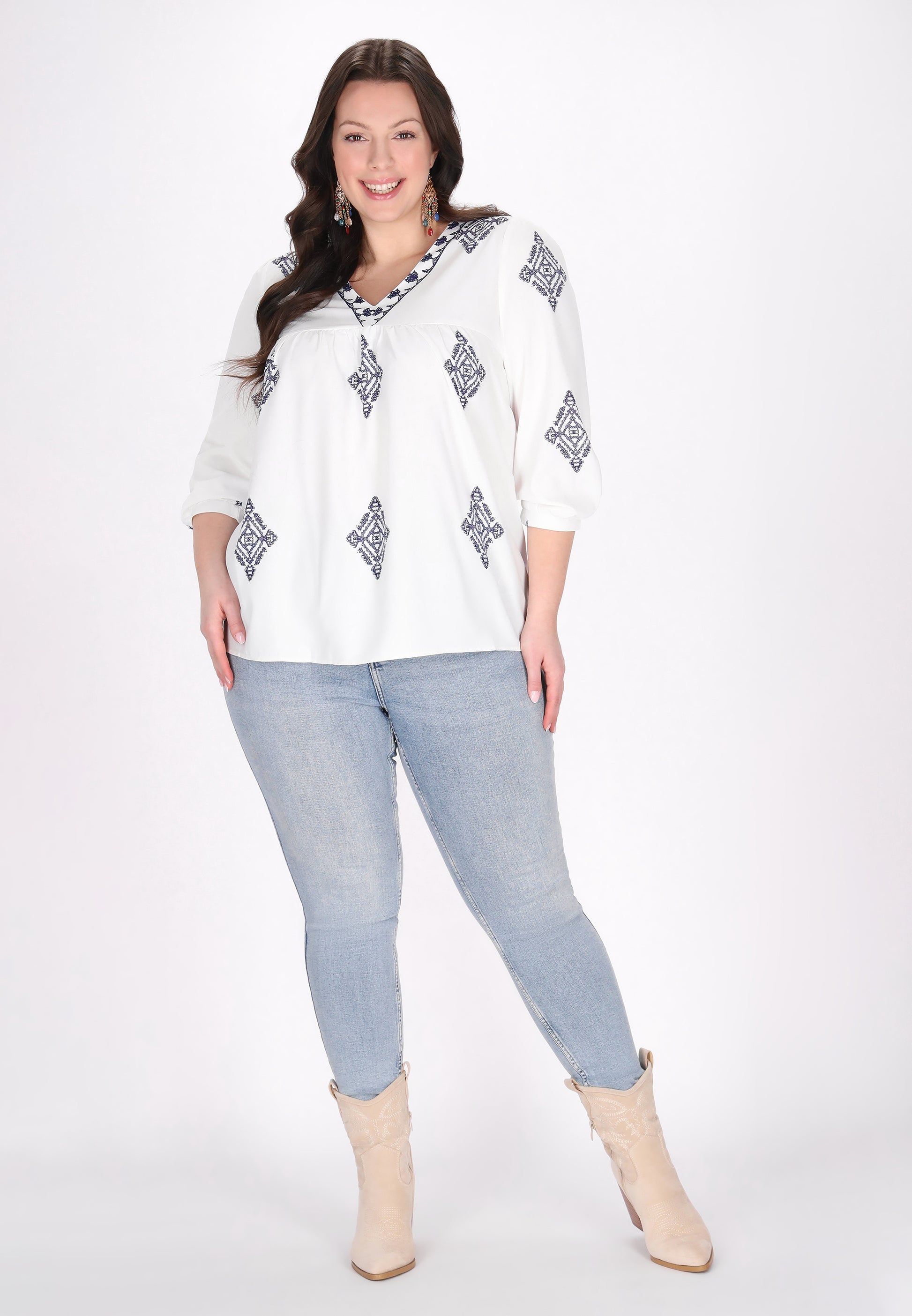 usha FESTIVAL Damenbluse in Übergröße
