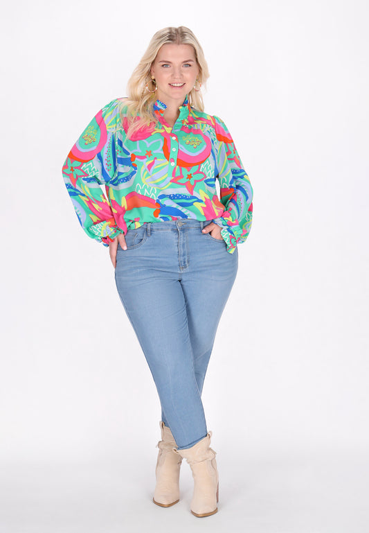 IZIA bluzka damska Plus Size