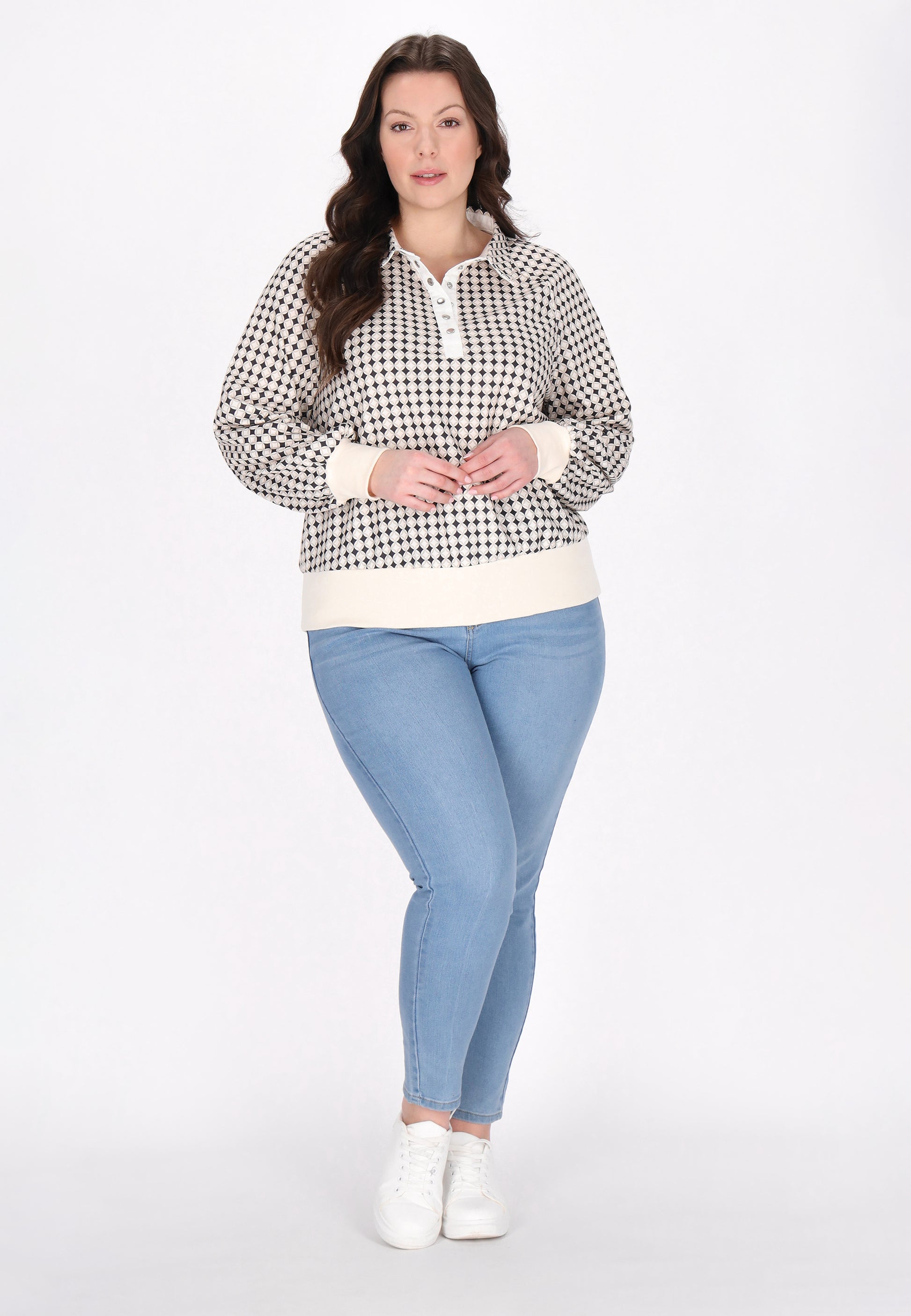 Usha Blue Label Women's Plus Size Sweatshirt