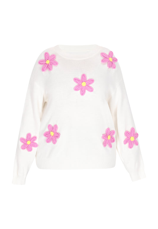 SWIRLY Sweter damski Plus Size