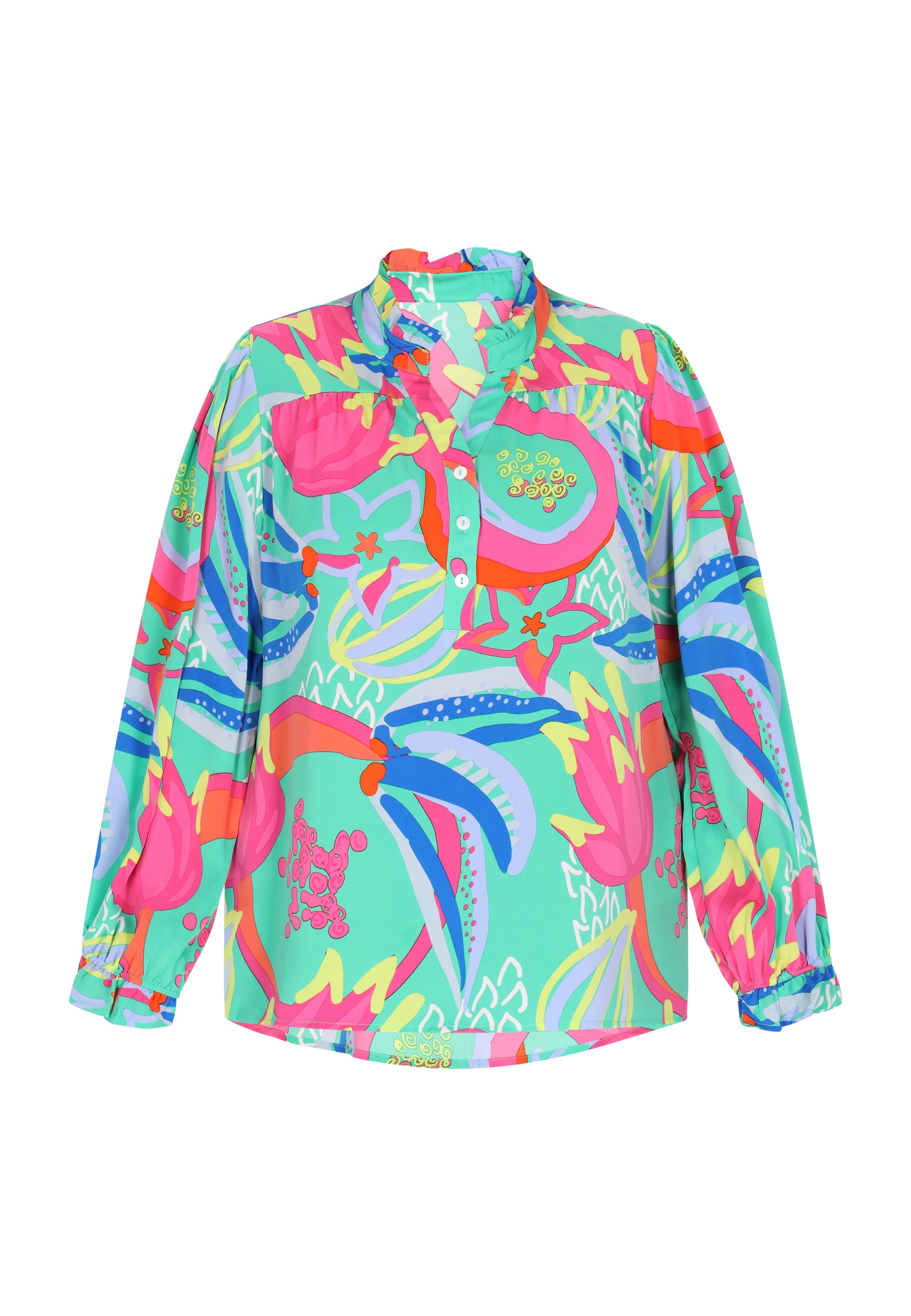 Usha Blue Label Women's Plus Size Blouse