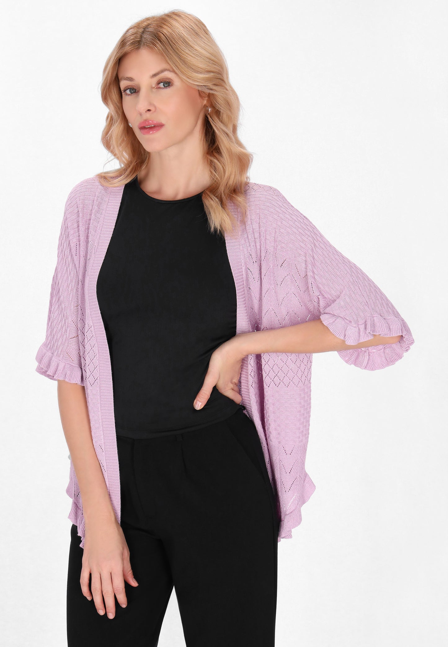usha BLACK LABEL Damen Strickjacke
