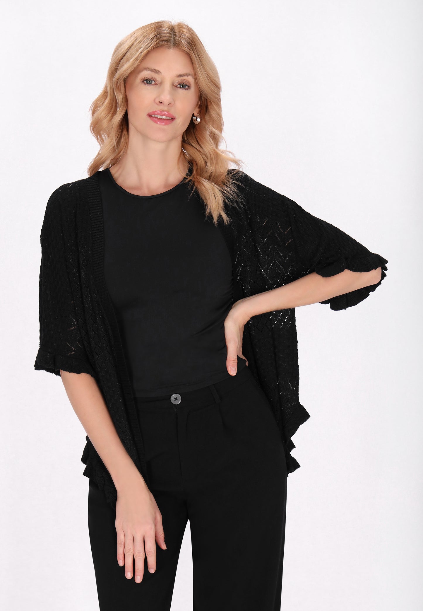 usha BLACK LABEL Damen Strickjacke