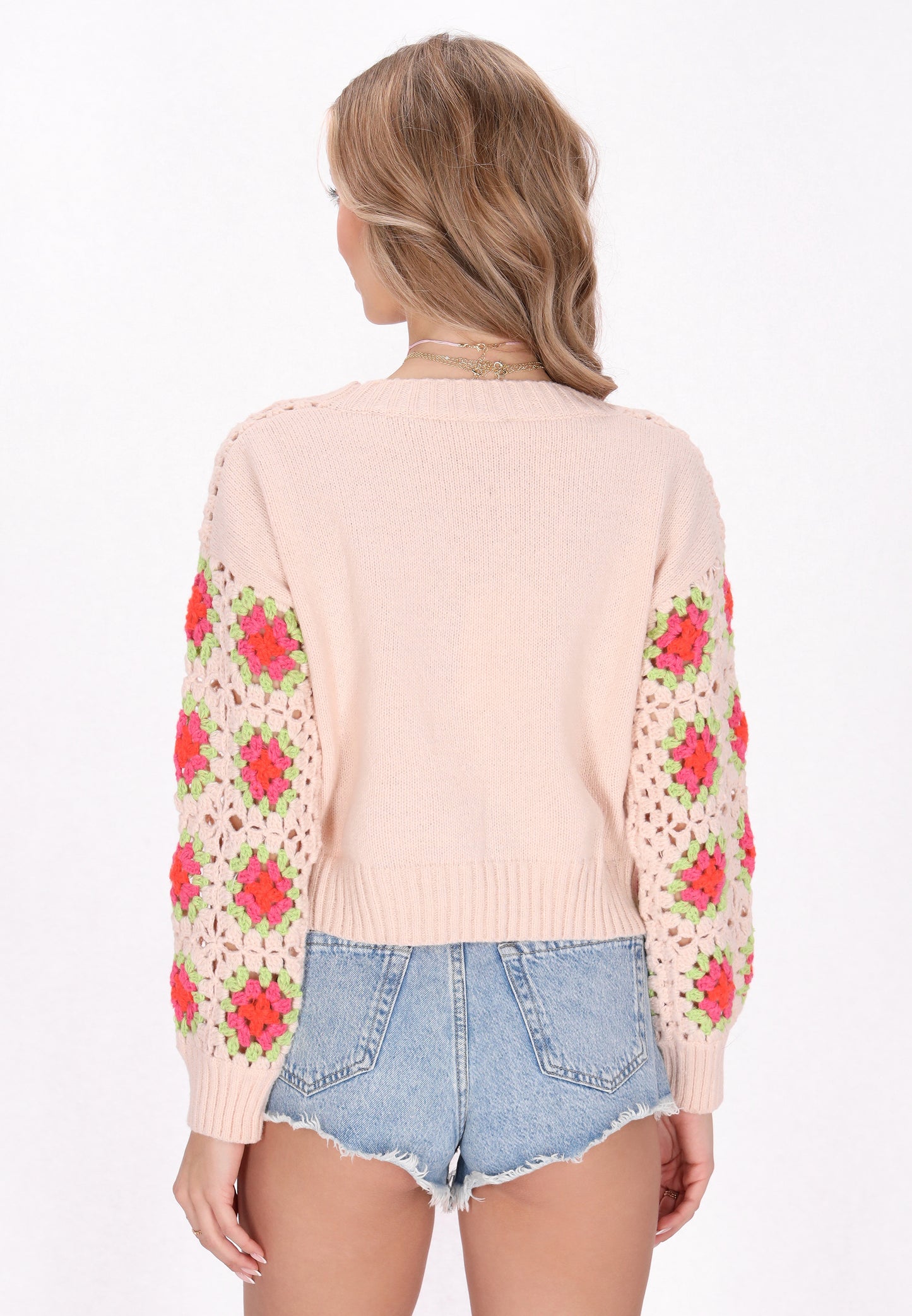 IZIA Damen Strickjacke