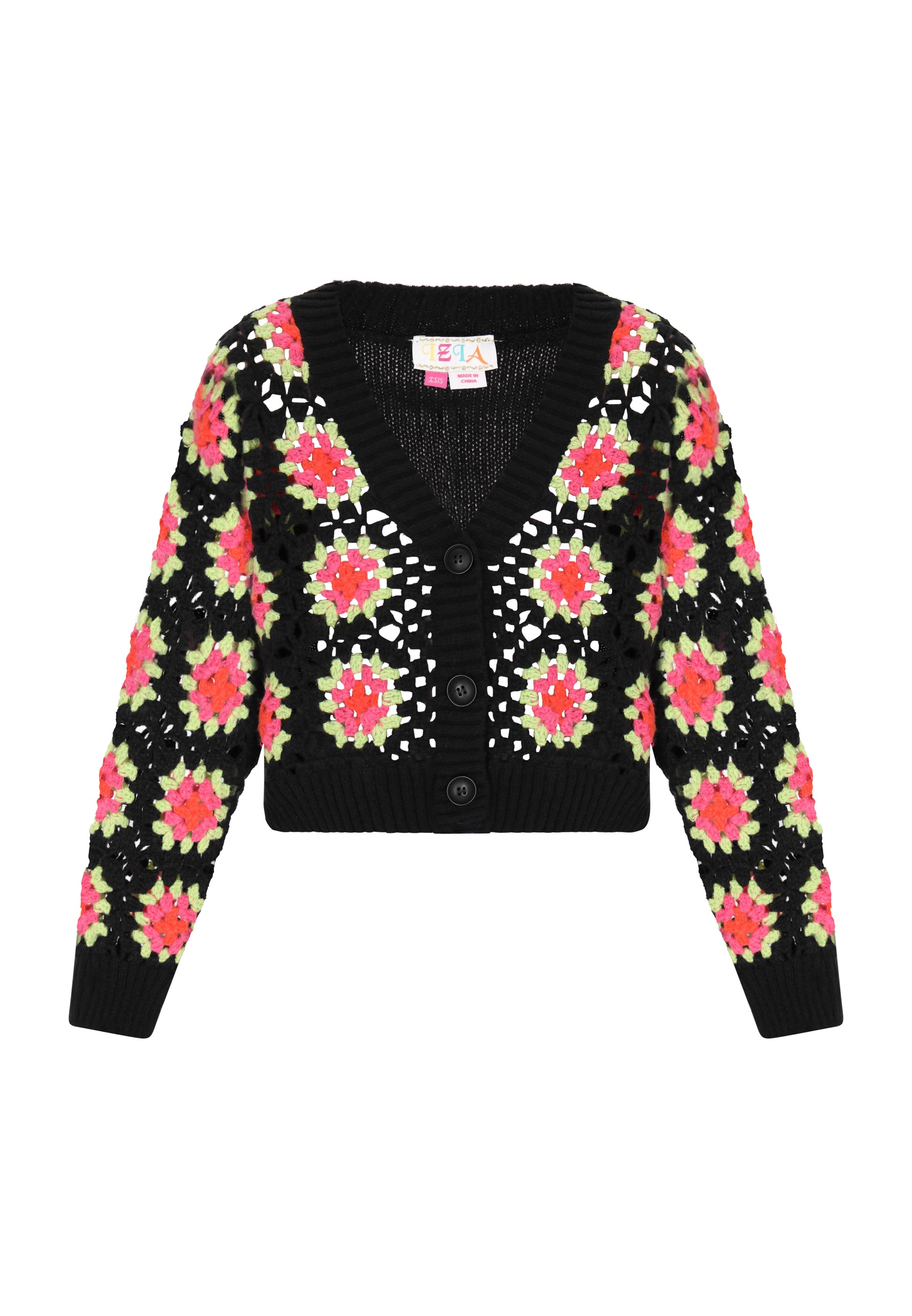IZIA Damen Strickjacke