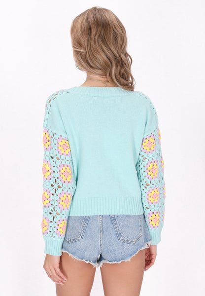 IZIA Damen Strickjacke
