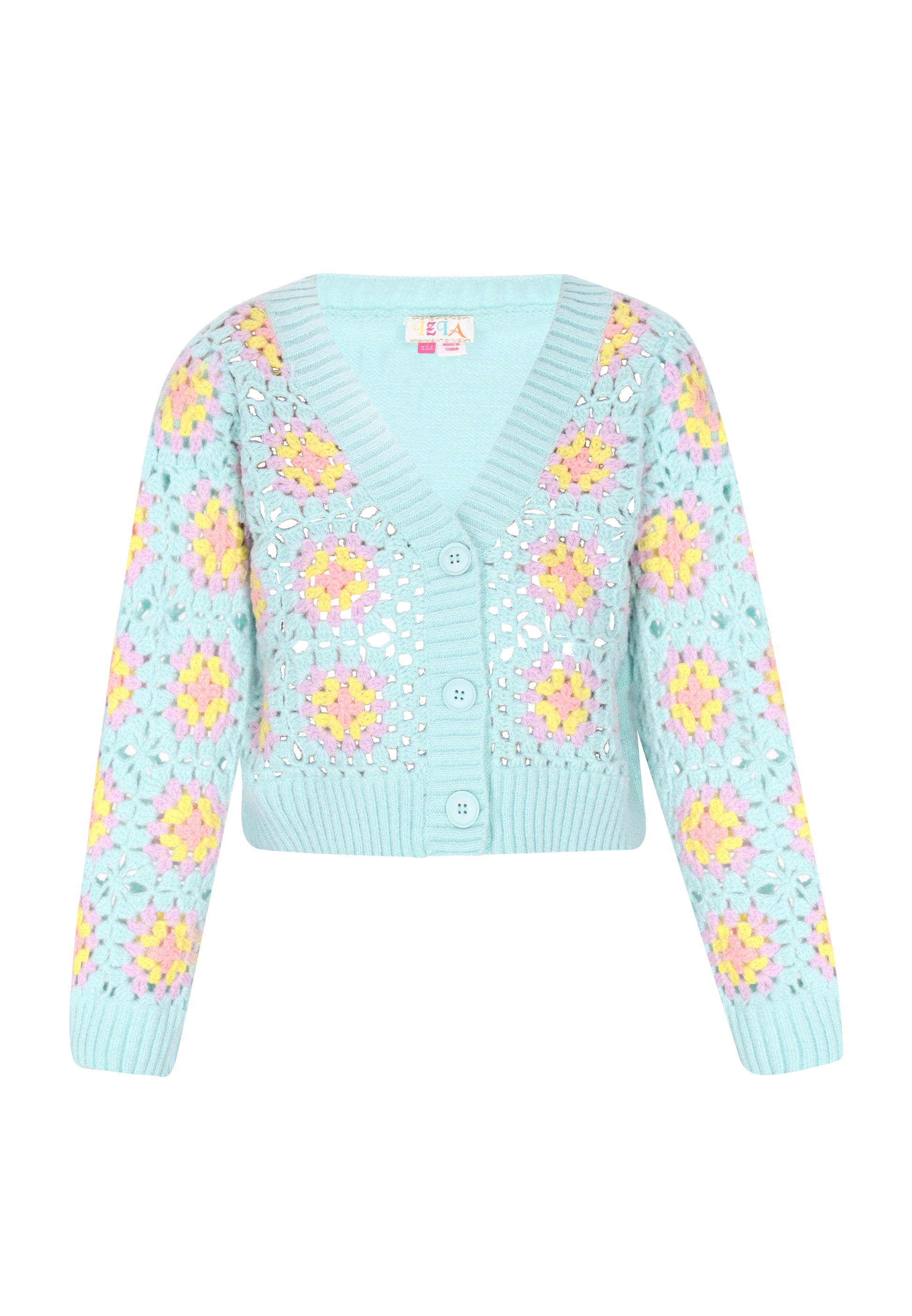 IZIA Damen Strickjacke