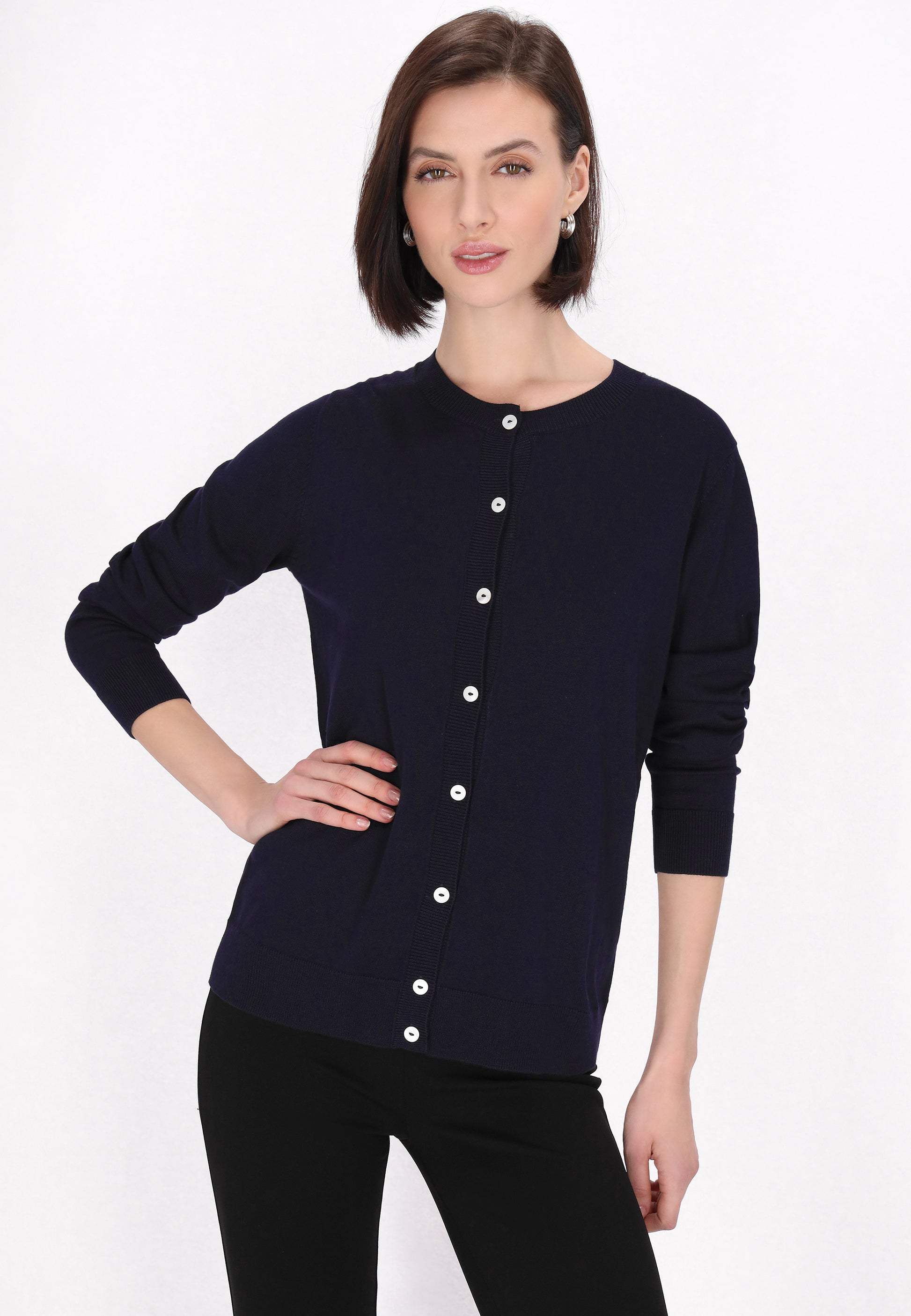 usha BLACK LABEL Damen Strickjacke