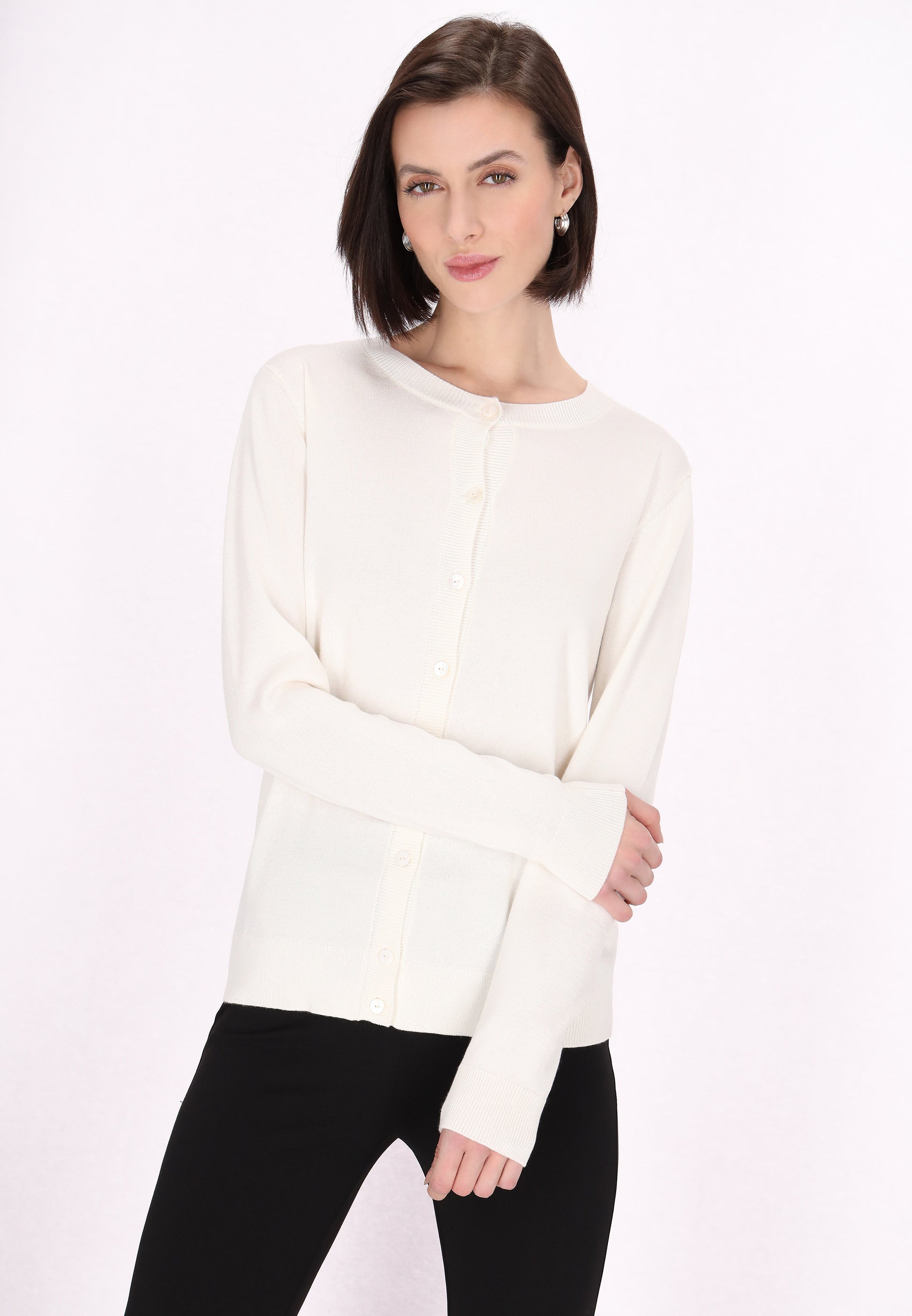 usha BLACK LABEL Damen Strickjacke