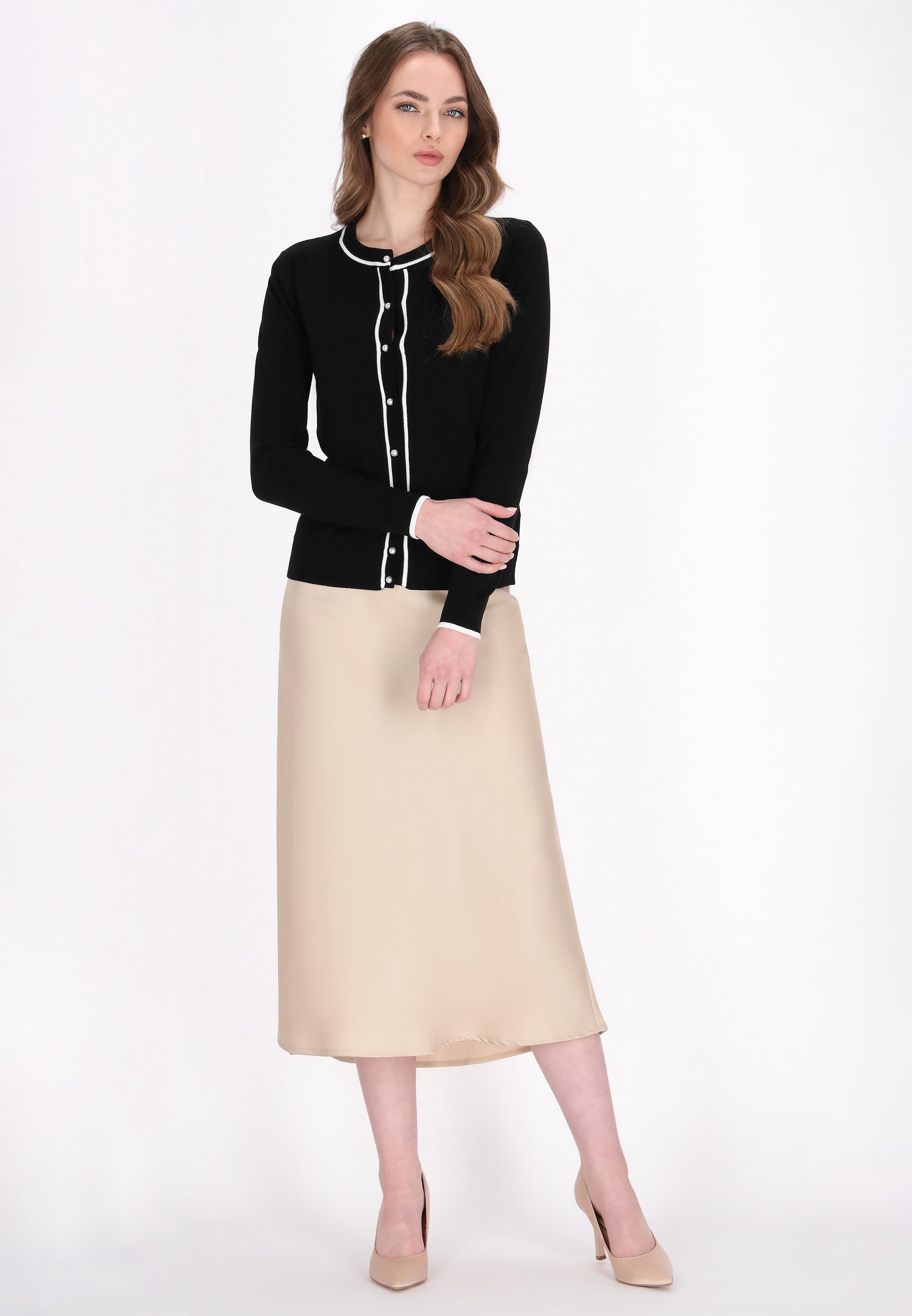 DreiMaster Klassik Damen Strickjacke