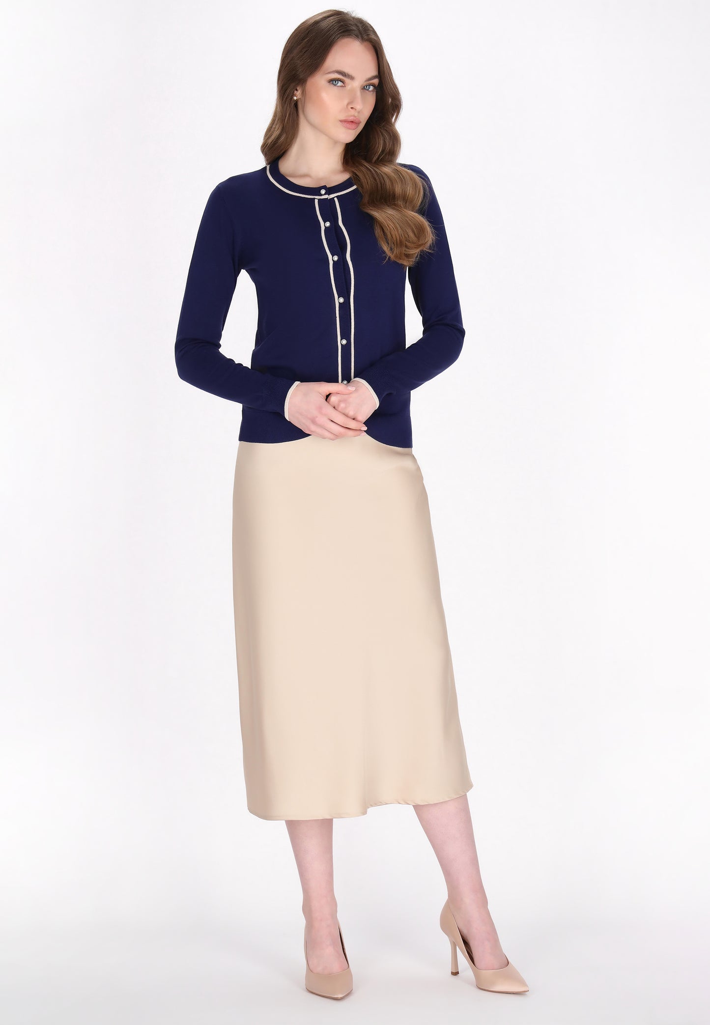 DreiMaster Klassik Damen Strickjacke