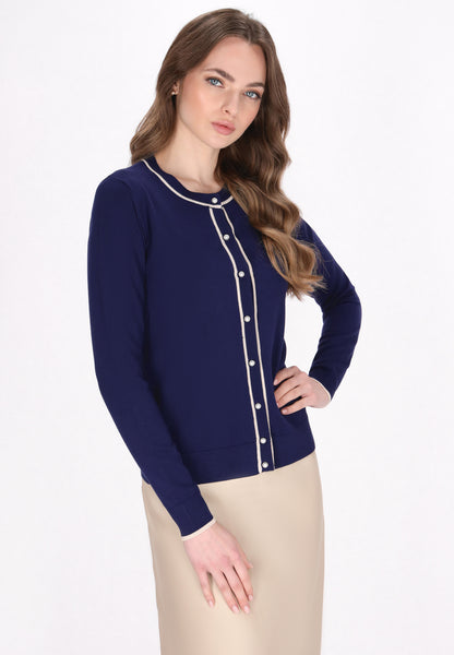 DreiMaster Klassik Damen Strickjacke