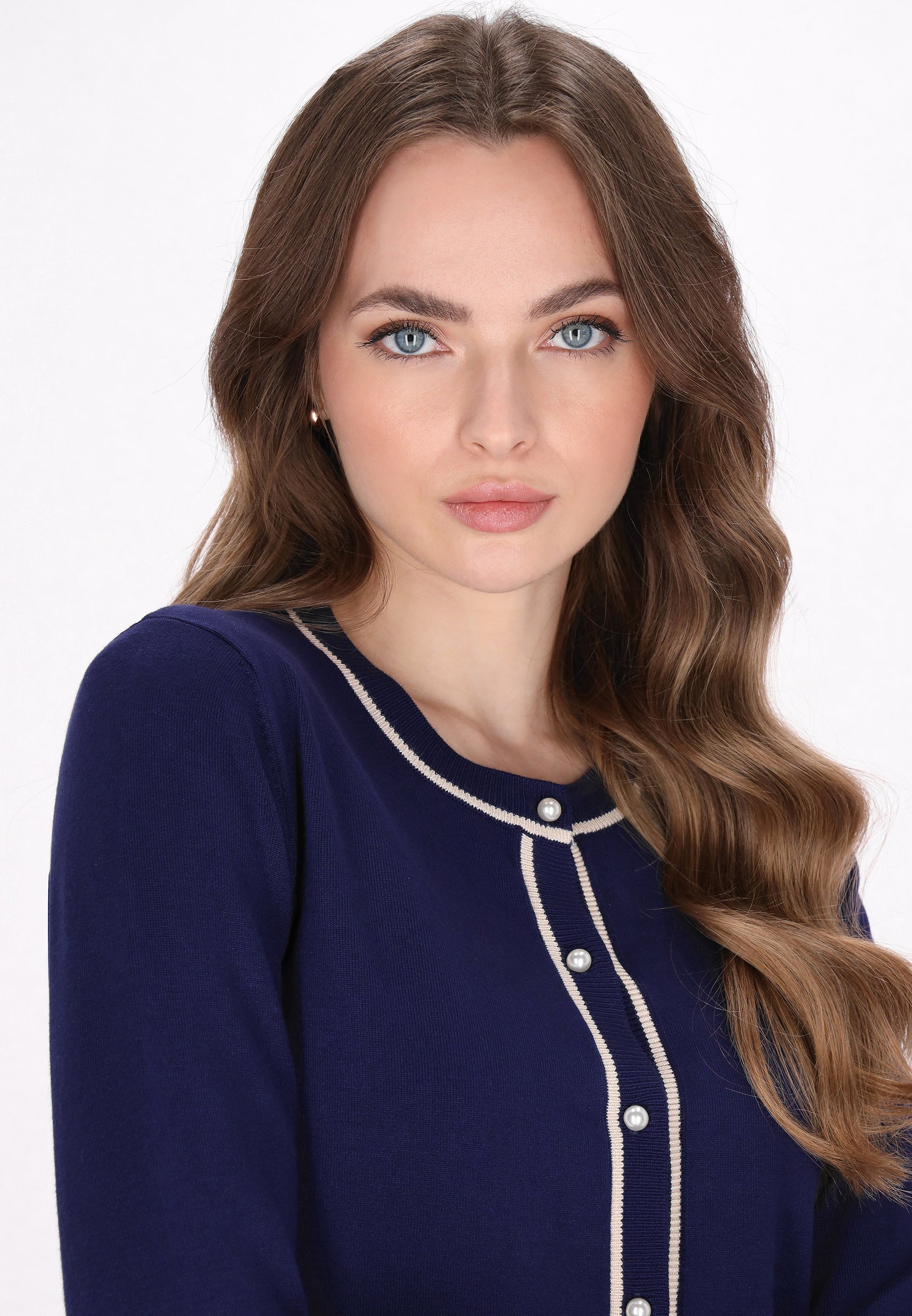 DreiMaster Klassik Damen Strickjacke