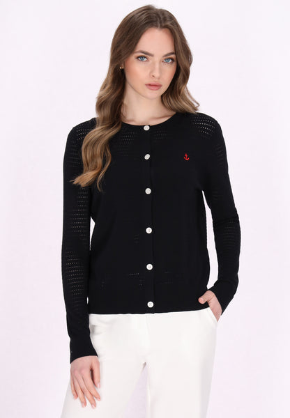 DreiMaster Klassik Damen Strickjacke
