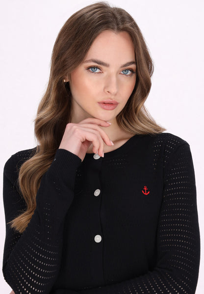 DreiMaster Klassik Damen Strickjacke