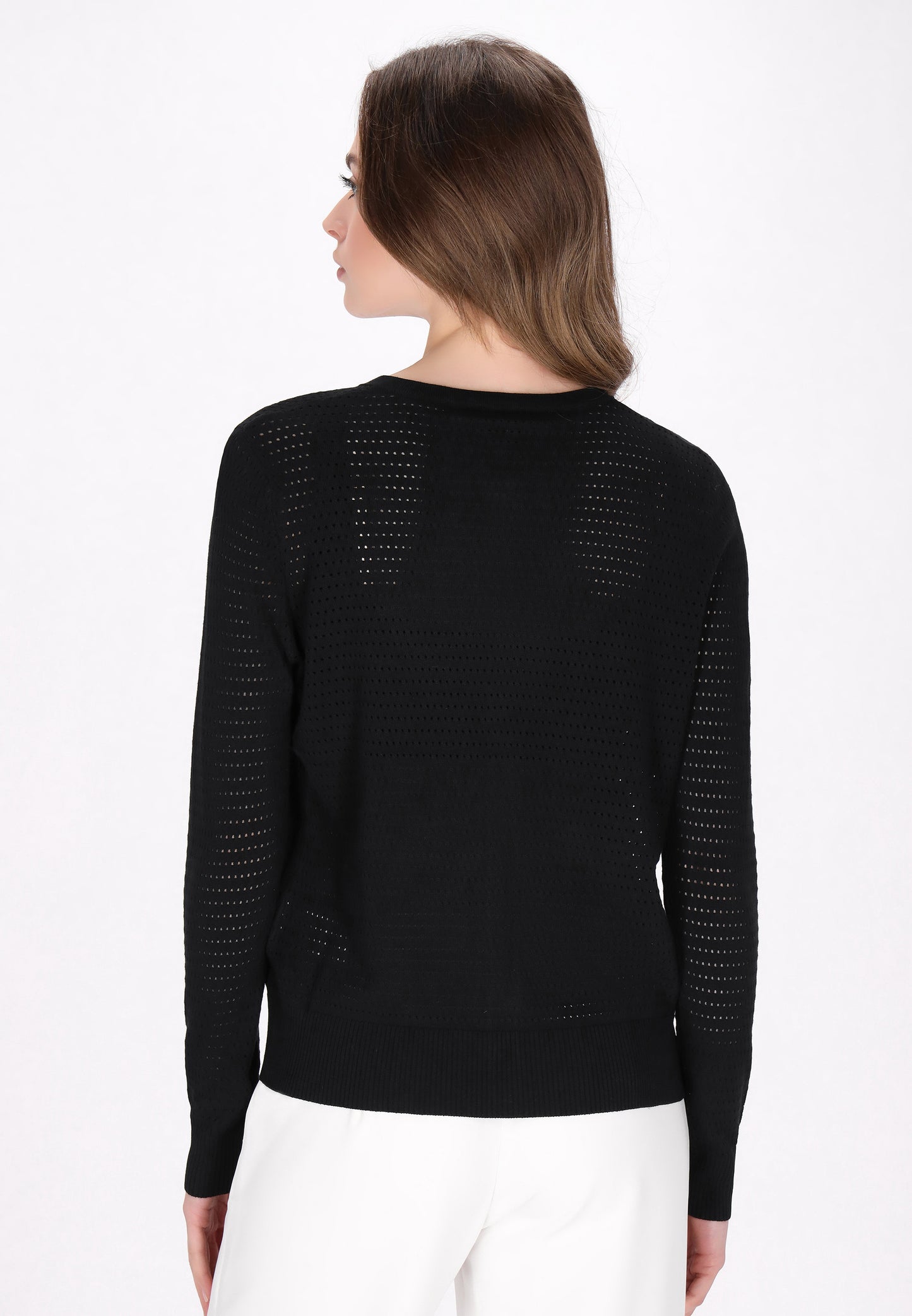 DreiMaster Klassik Damen Strickjacke