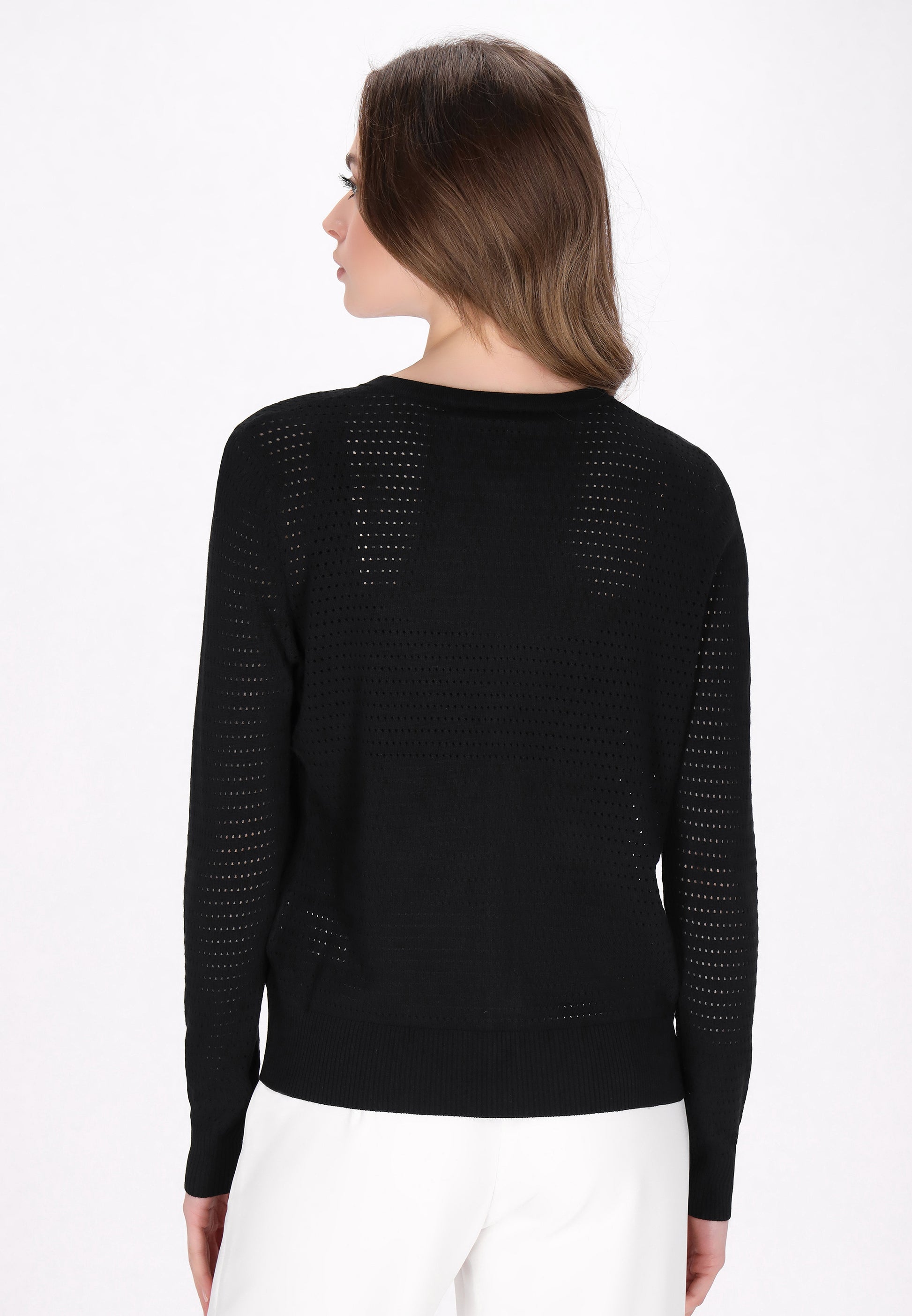 DreiMaster Klassik Damen Strickjacke