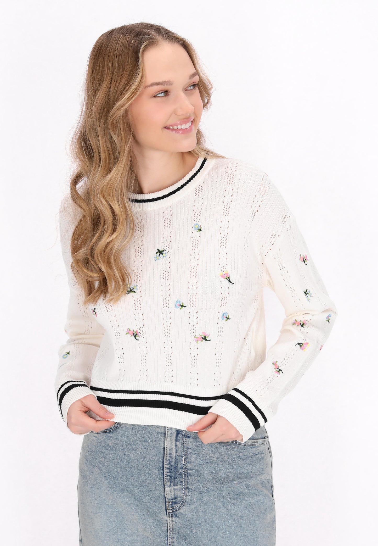 myMo Pullover für Damen