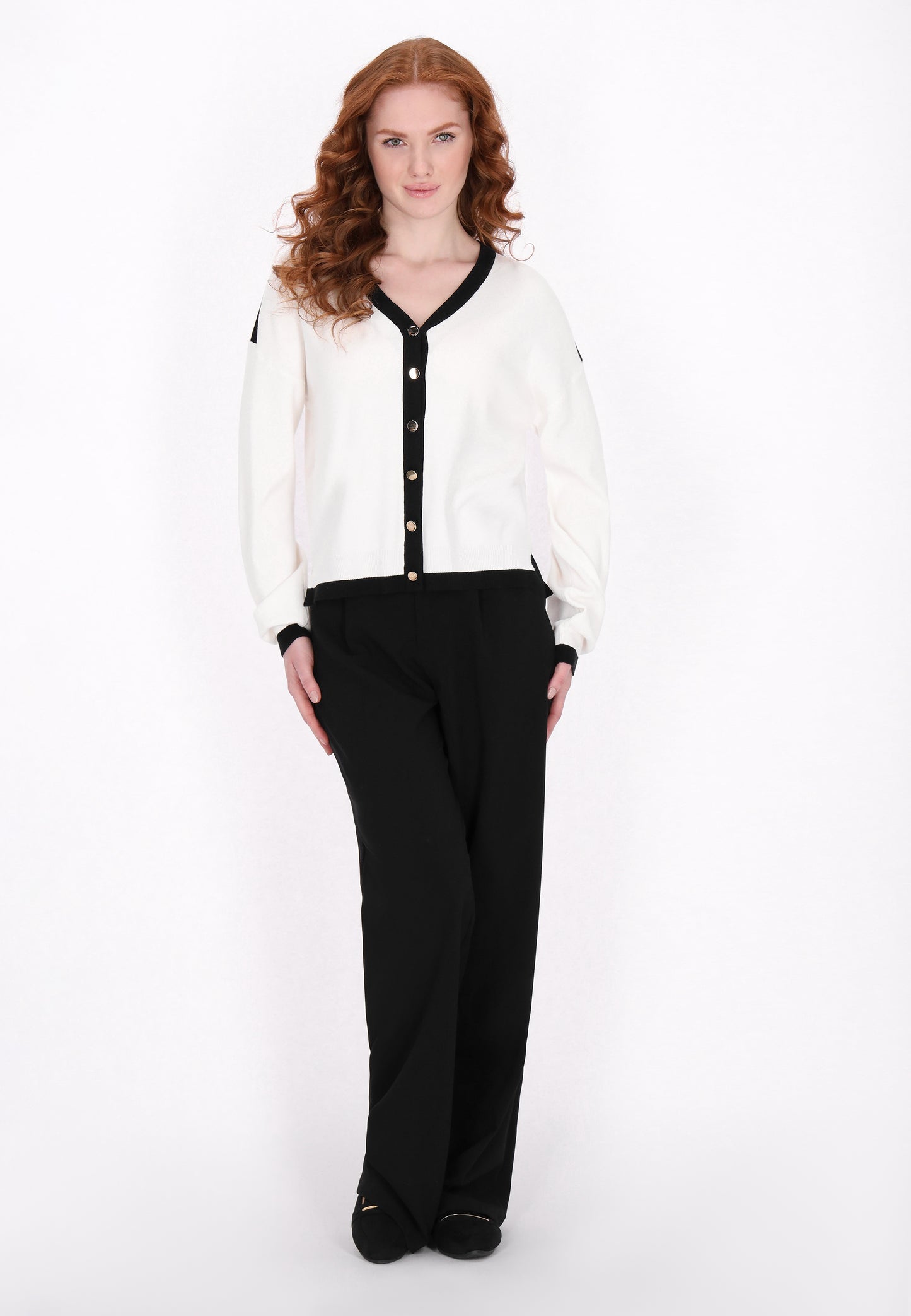 DreiMaster Klassik Damen Strickjacke
