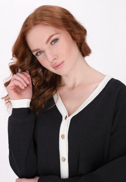 DreiMaster Klassik Damen Strickjacke