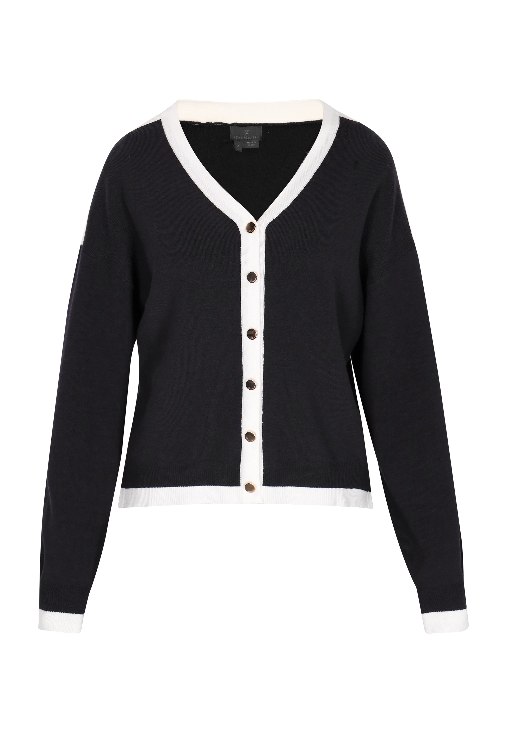 DreiMaster Klassik Damen Strickjacke