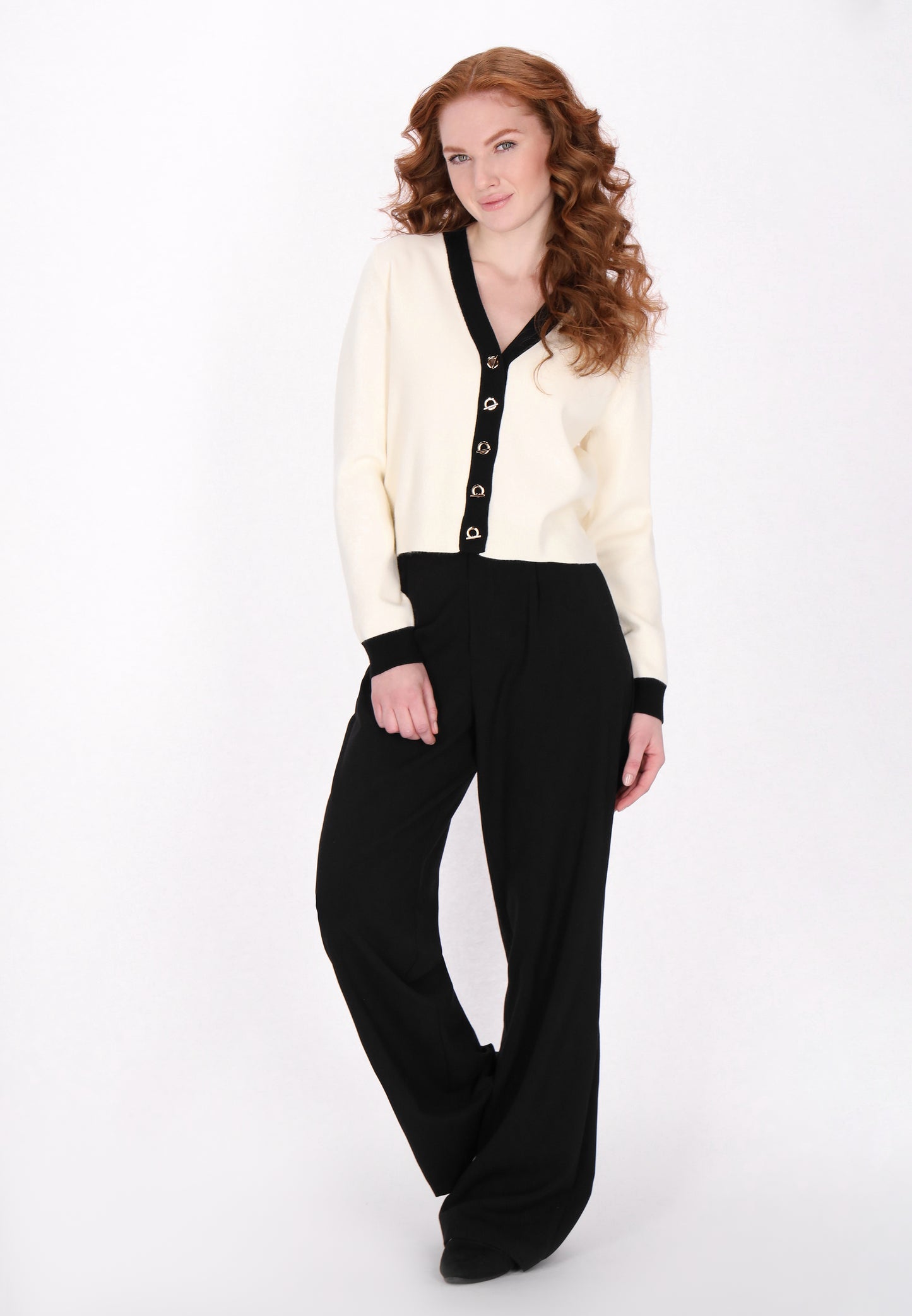 DreiMaster Klassik Damen Strickjacke
