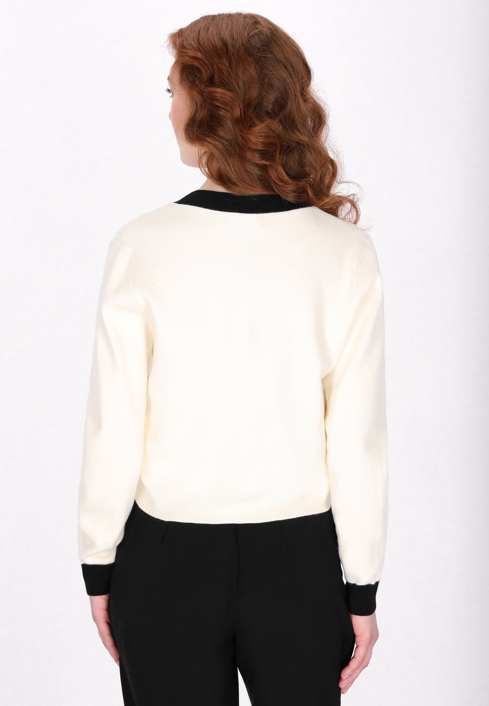 DreiMaster Klassik Damen Strickjacke