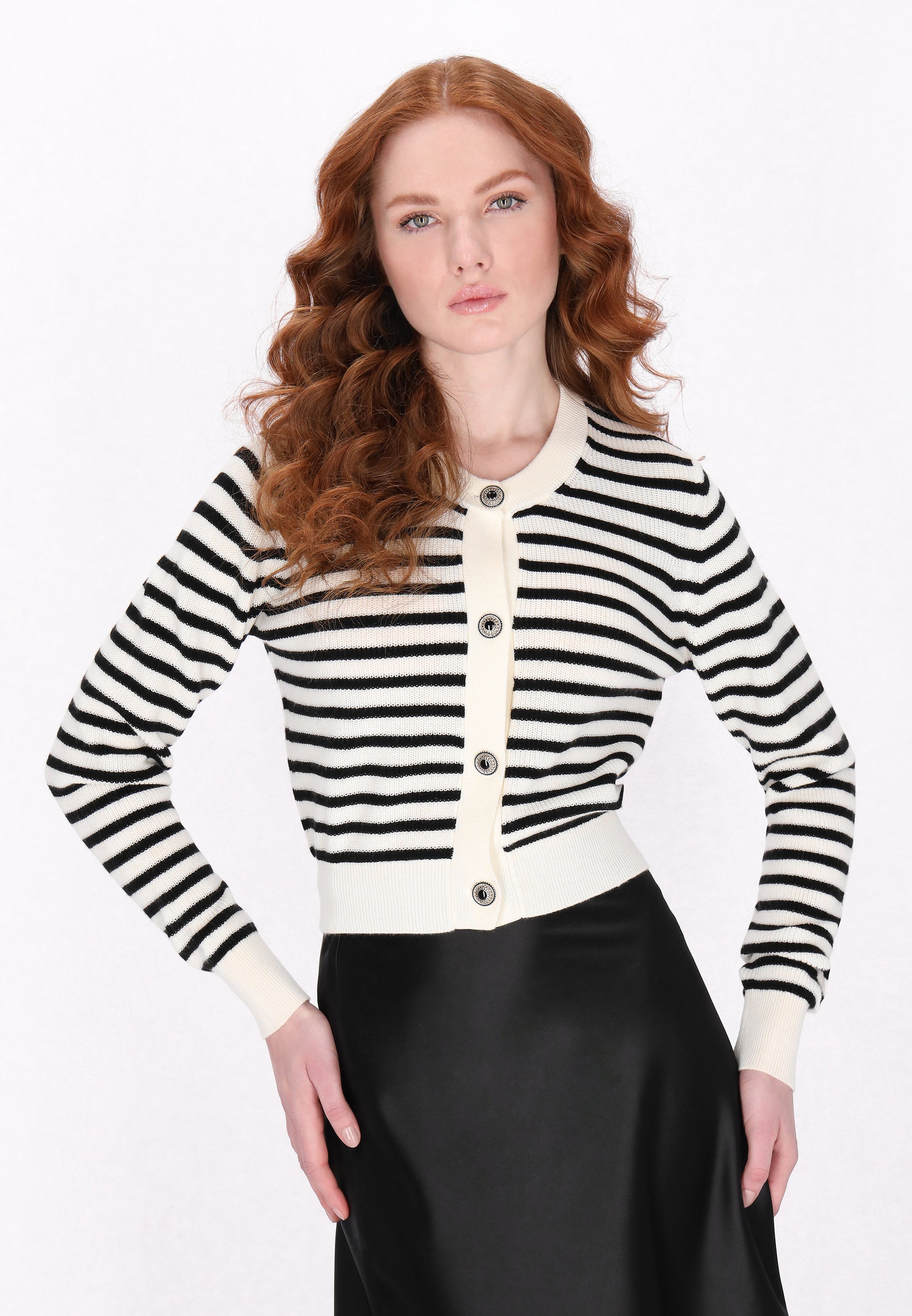 DreiMaster Klassik Damen Strickjacke