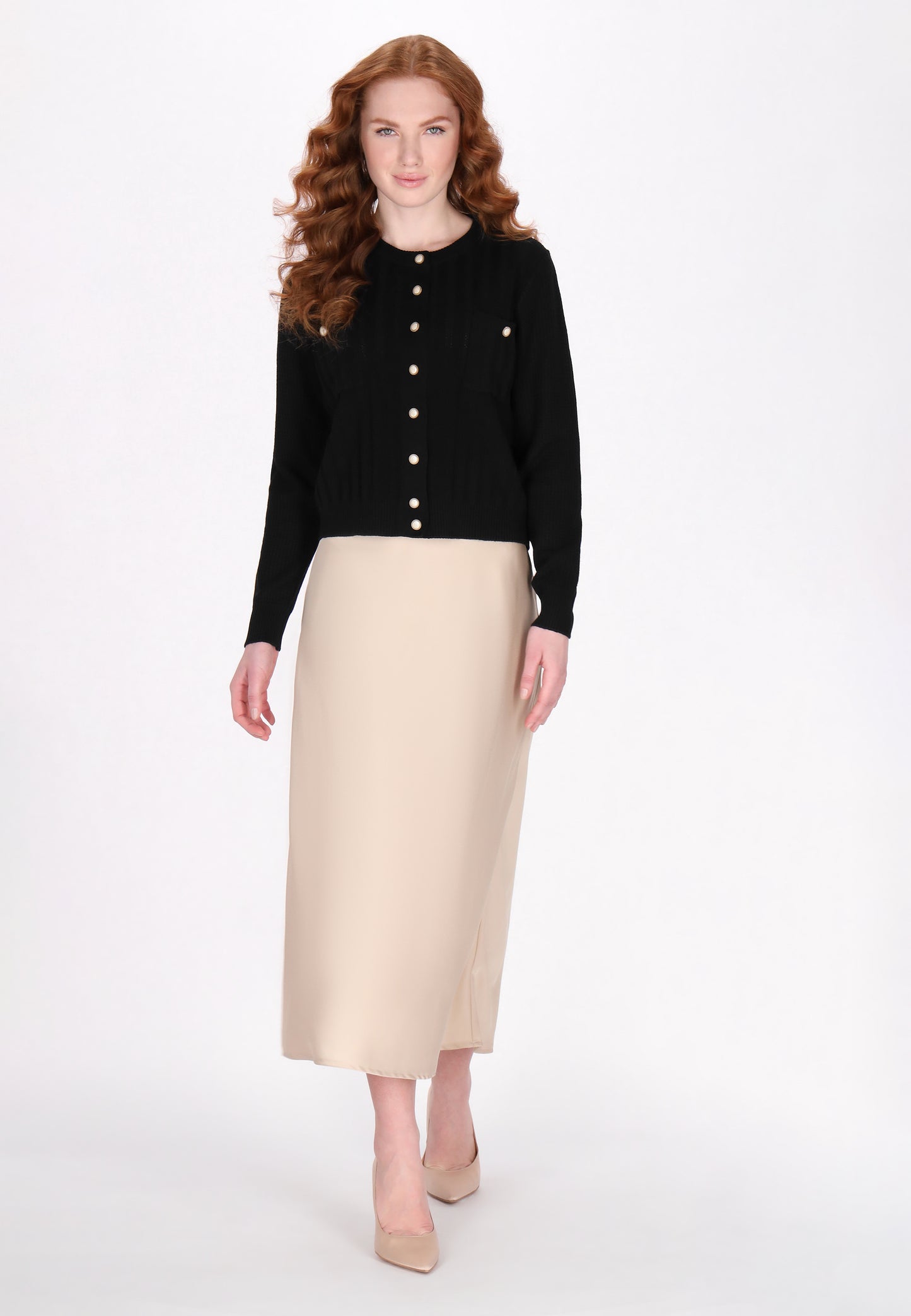 DreiMaster Klassik Damen Strickjacke