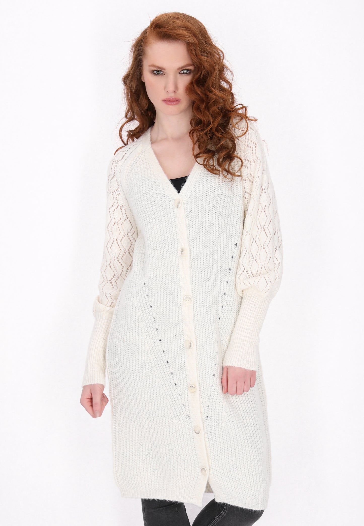 DreiMaster Vintage Damen Strickjacke