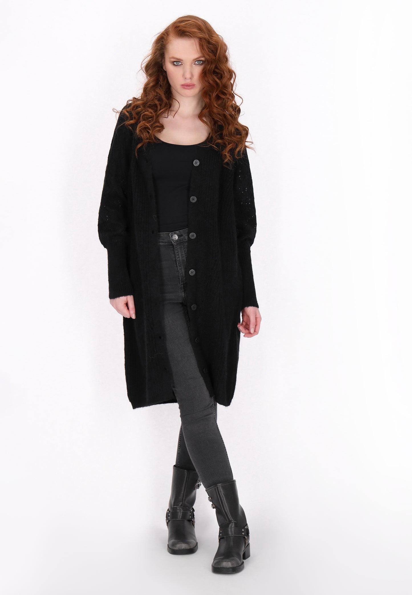 DreiMaster Vintage Damen Strickjacke