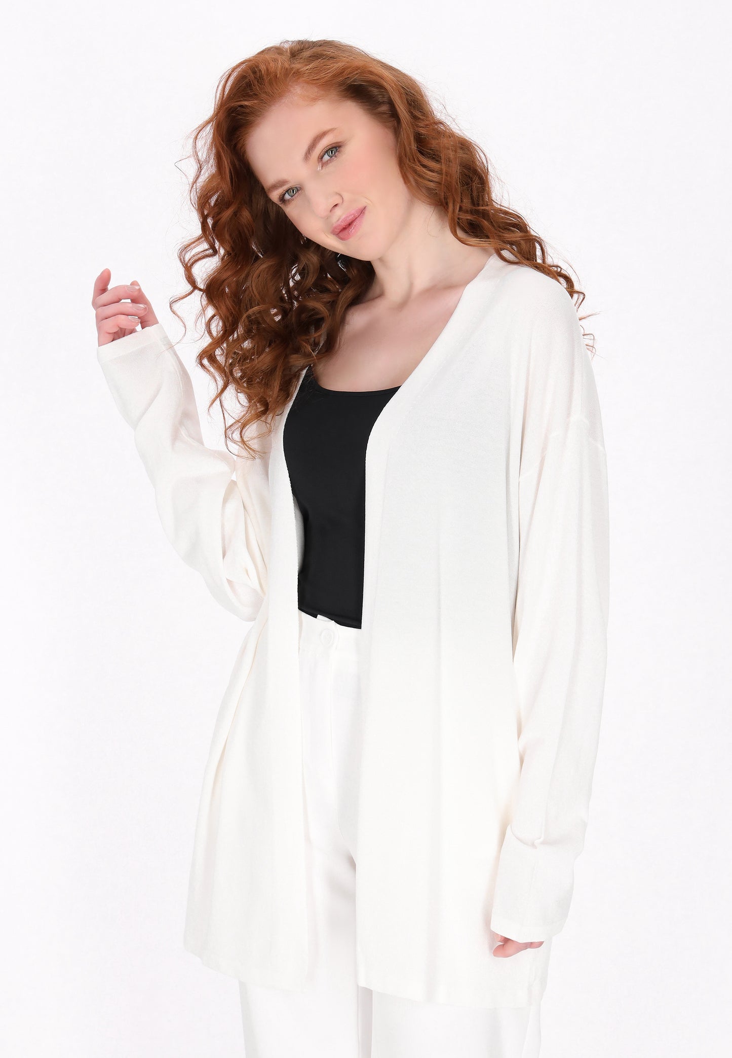 DreiMaster Klassik Damen Strickjacke