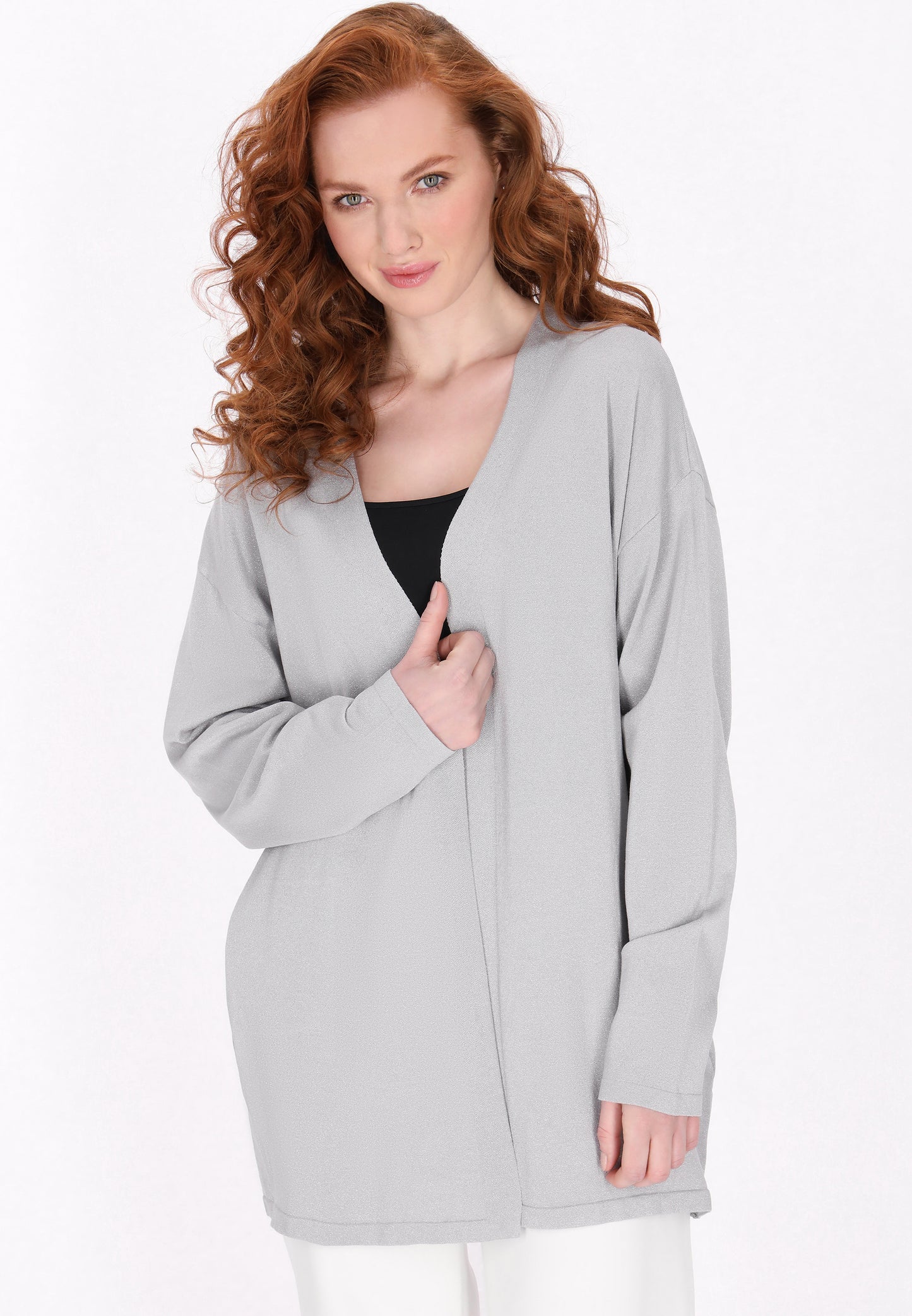 DreiMaster Klassik Damen Strickjacke