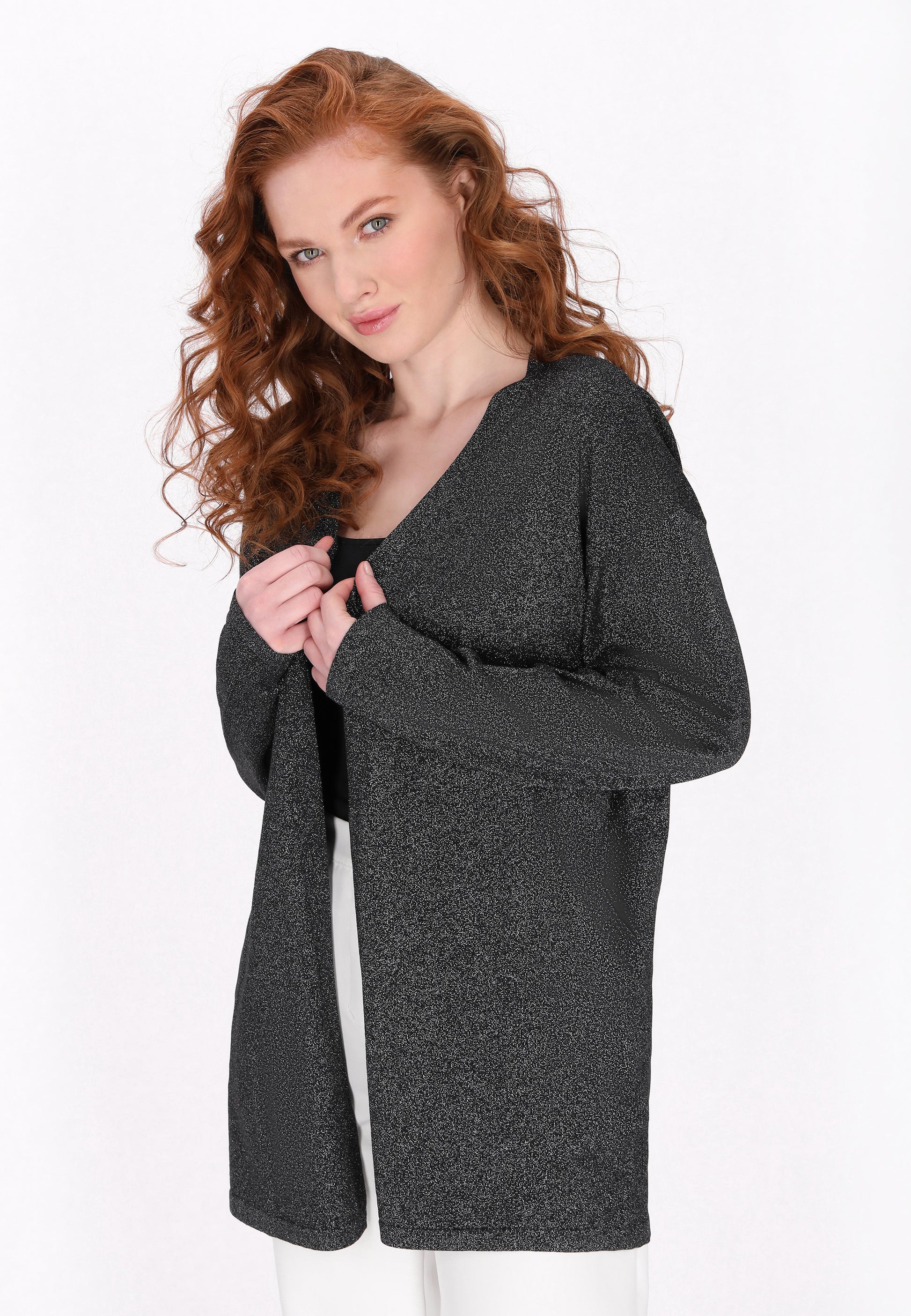 DreiMaster Klassik Damen Strickjacke